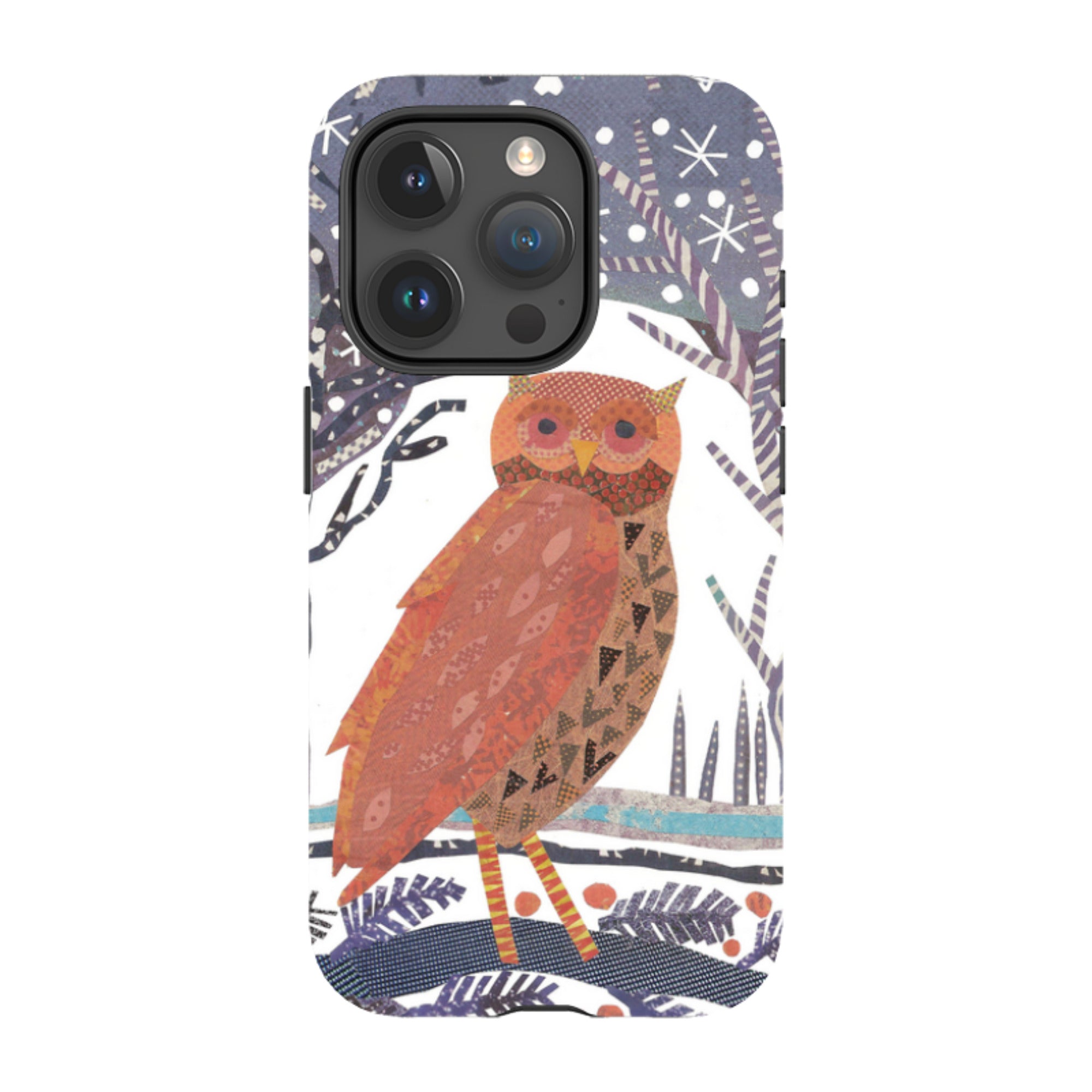 iPhone Tough Case - Winter Owl By Jane Robbins