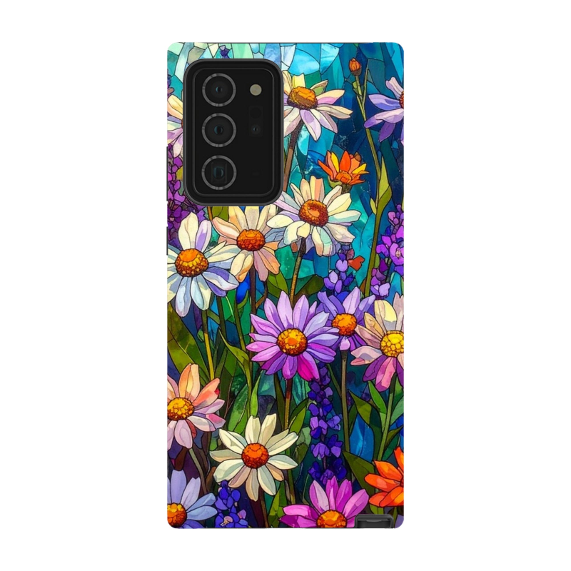 Samsung Tough Case - Purple Daisies