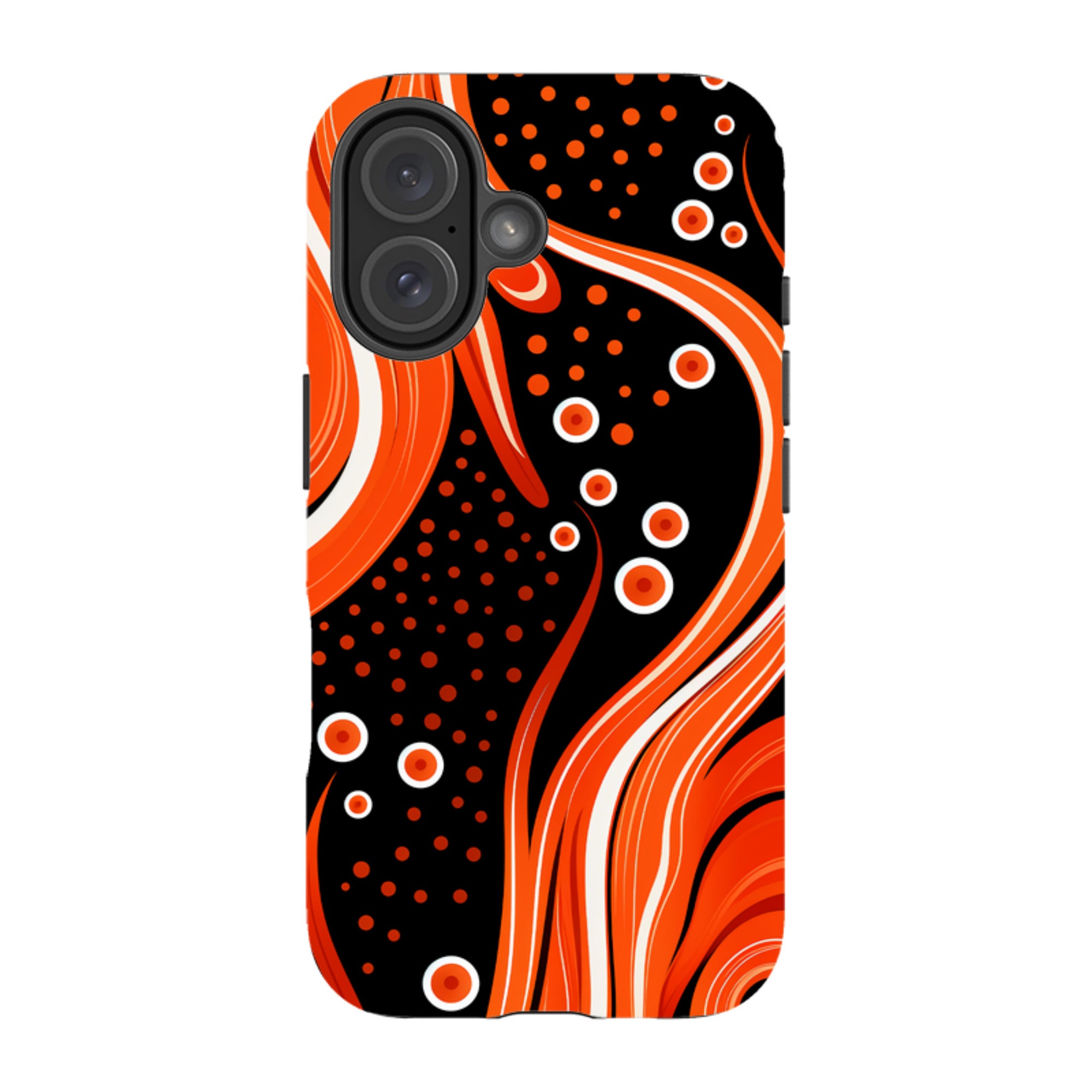 iPhone Tough Case -Red Wave Stars