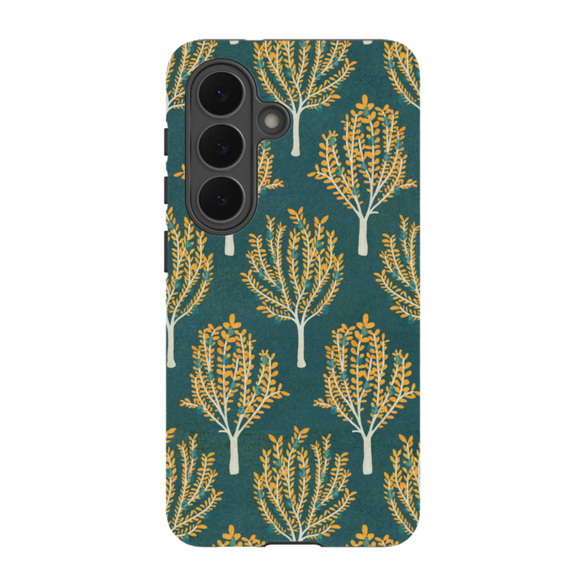 Samsung Tough Case - Pear Trees Teal By Katherine Quinn