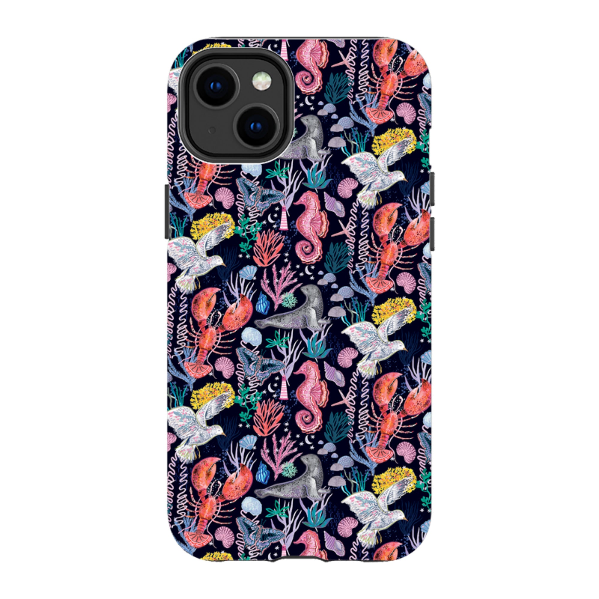 iPhone Case - Coastline Pattern-A By Emma Frances Grant