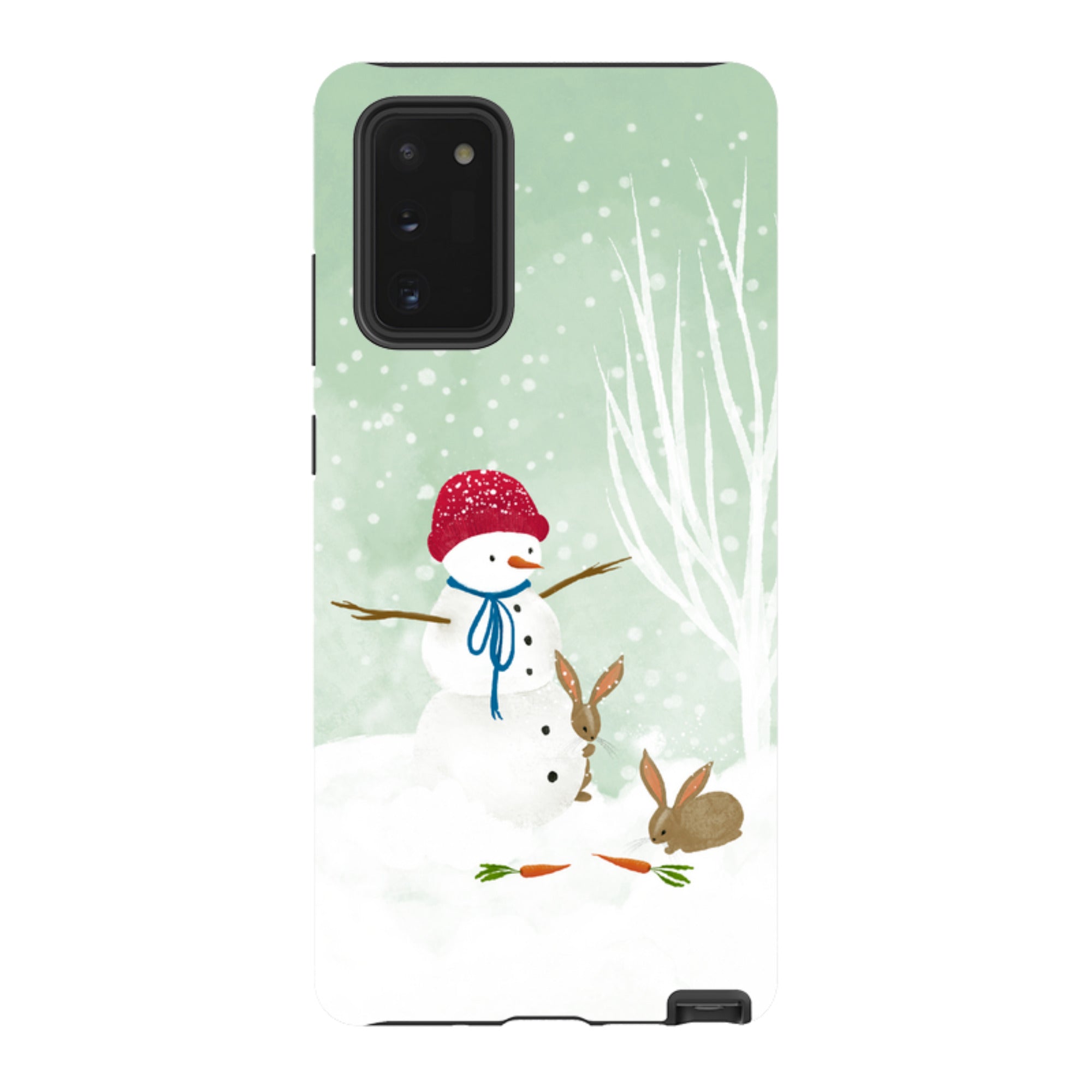 Samsung Tough Case - Snowman By Katherine Quinn