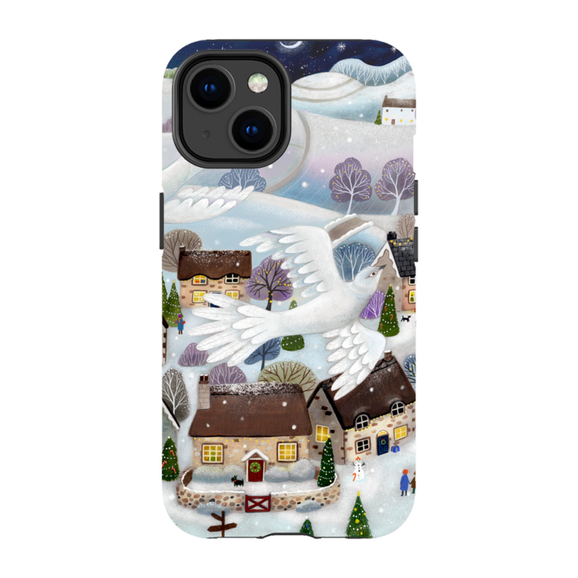 iPhone Tough Case - Advent Doves By Bex Parkin