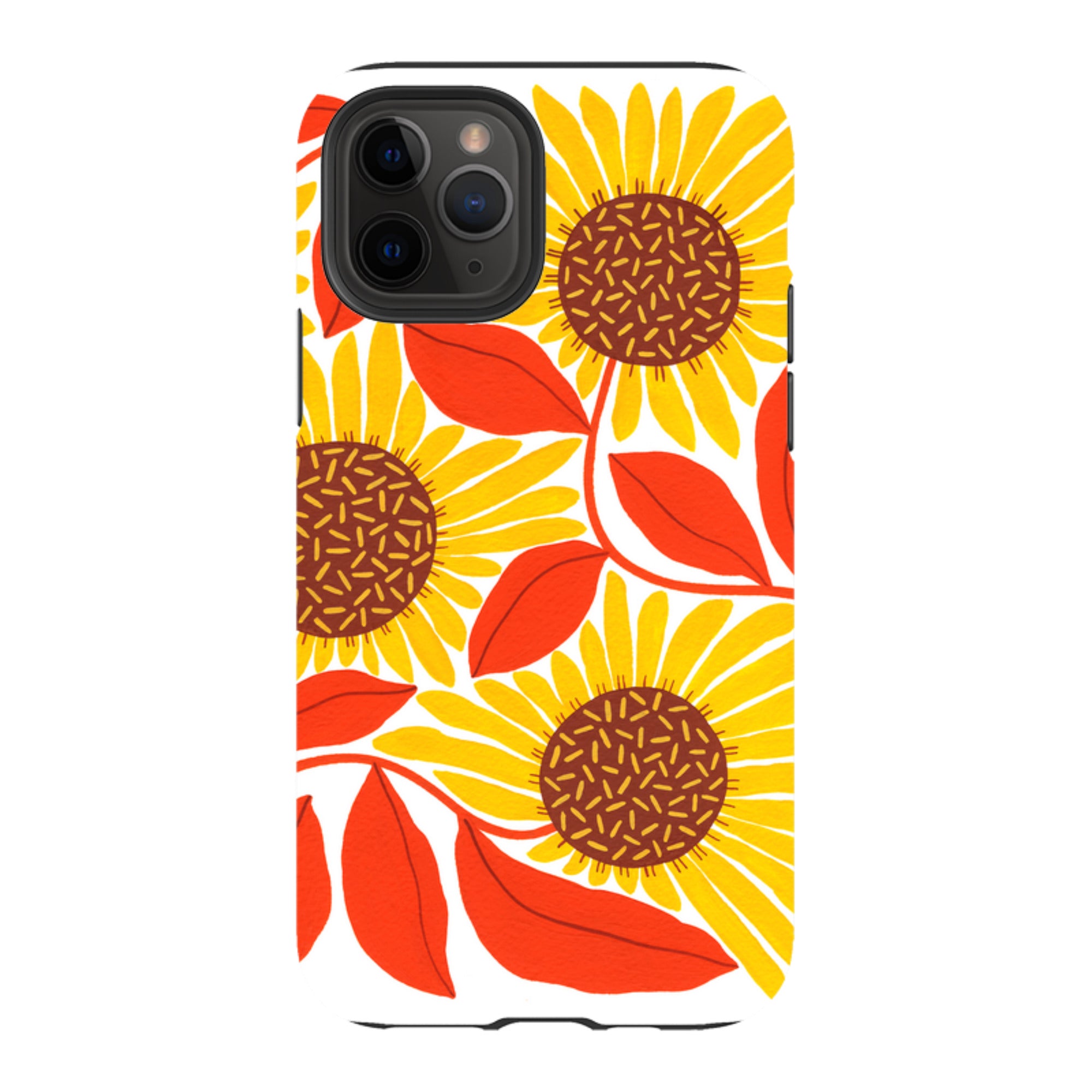 iPhone Tough Case - Sunflower By Madalina Andronic