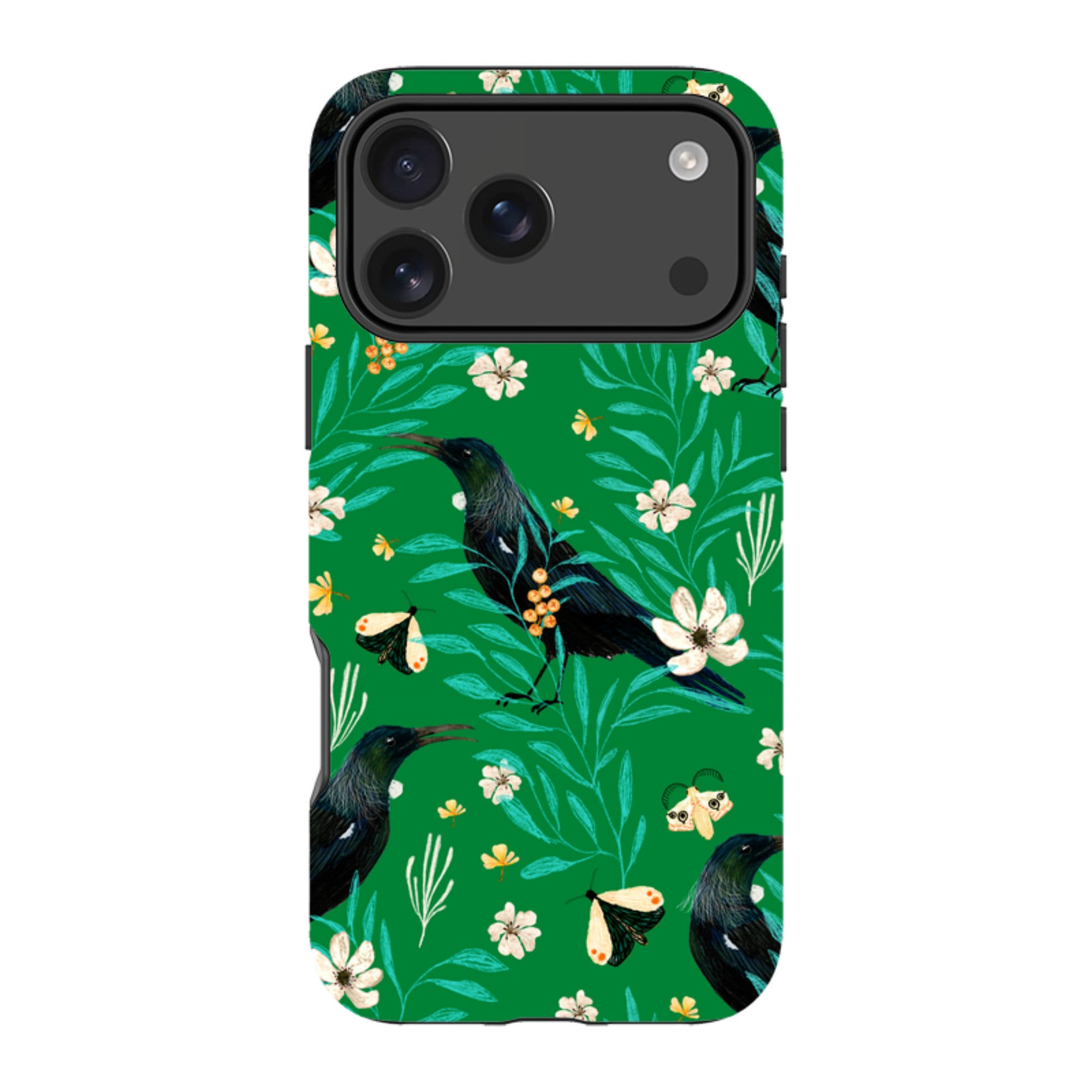 iPhone Tough Case - Tui Green By Katherine Quinn