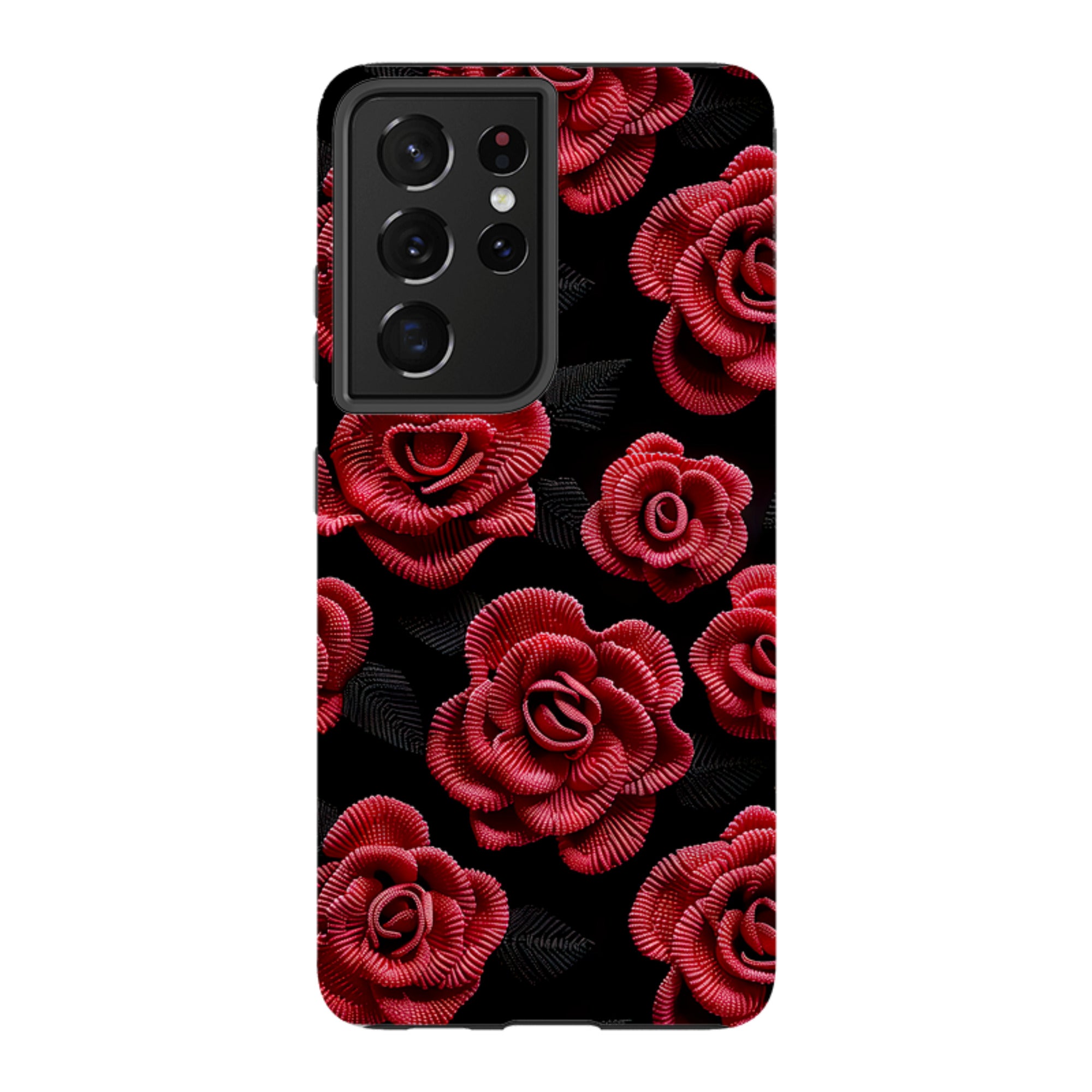 Samsung Tough Case - Dark Roses II