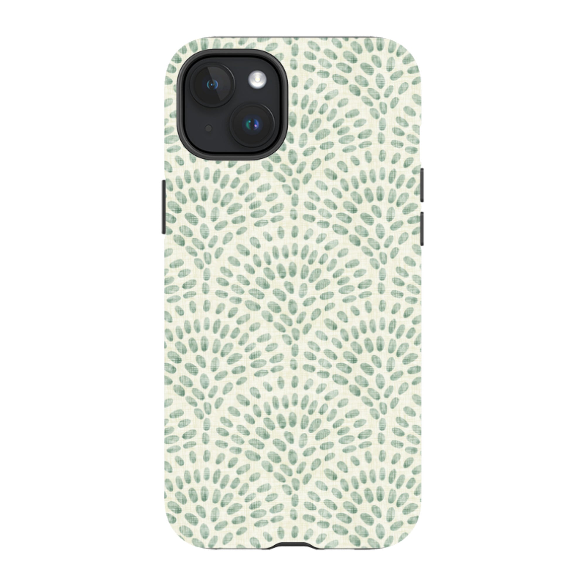iPhone MagSafe Tough Case - Scallop - Sage By Katherine Quinn