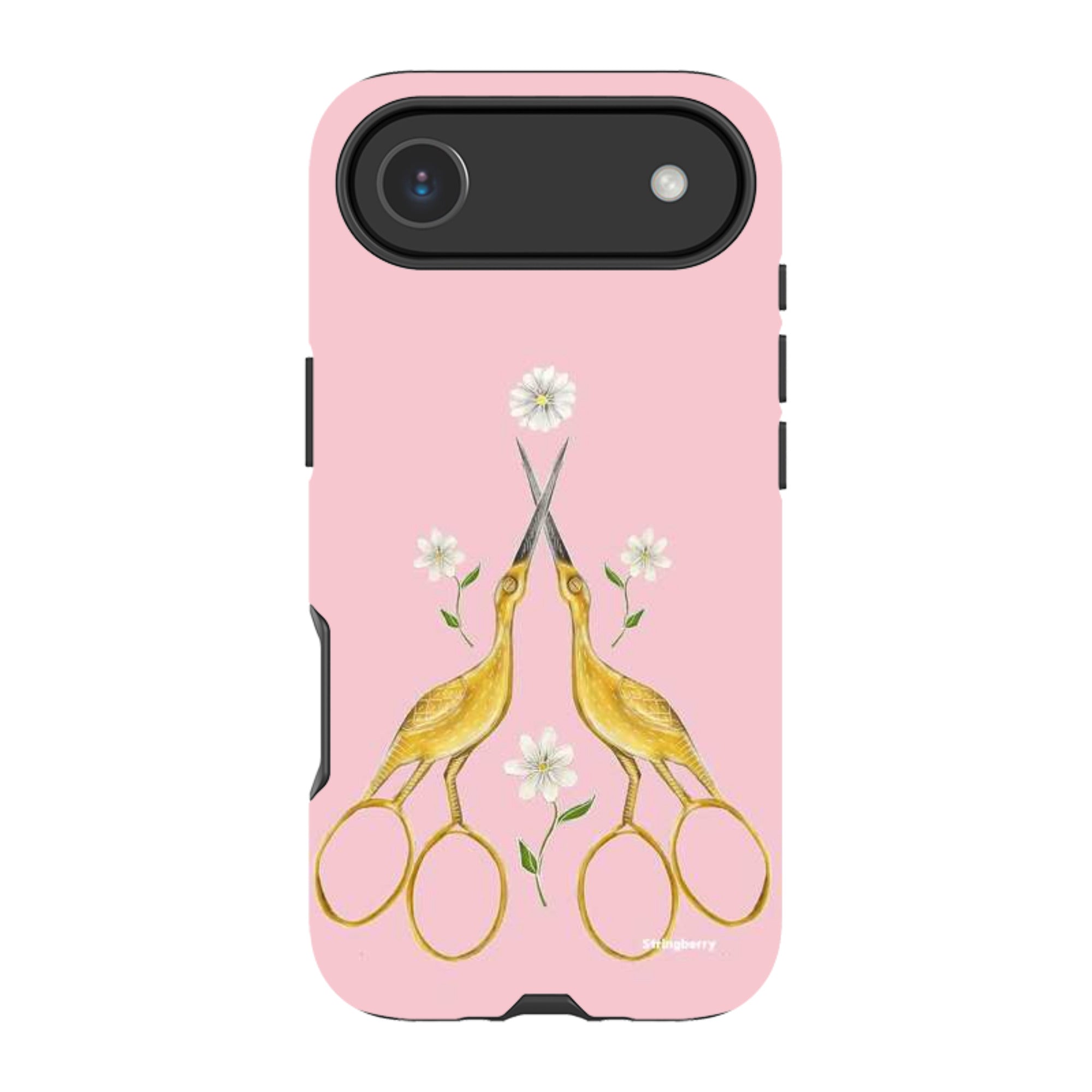 iPhone Tough Case - Heron Scissors By Catherine Rowe