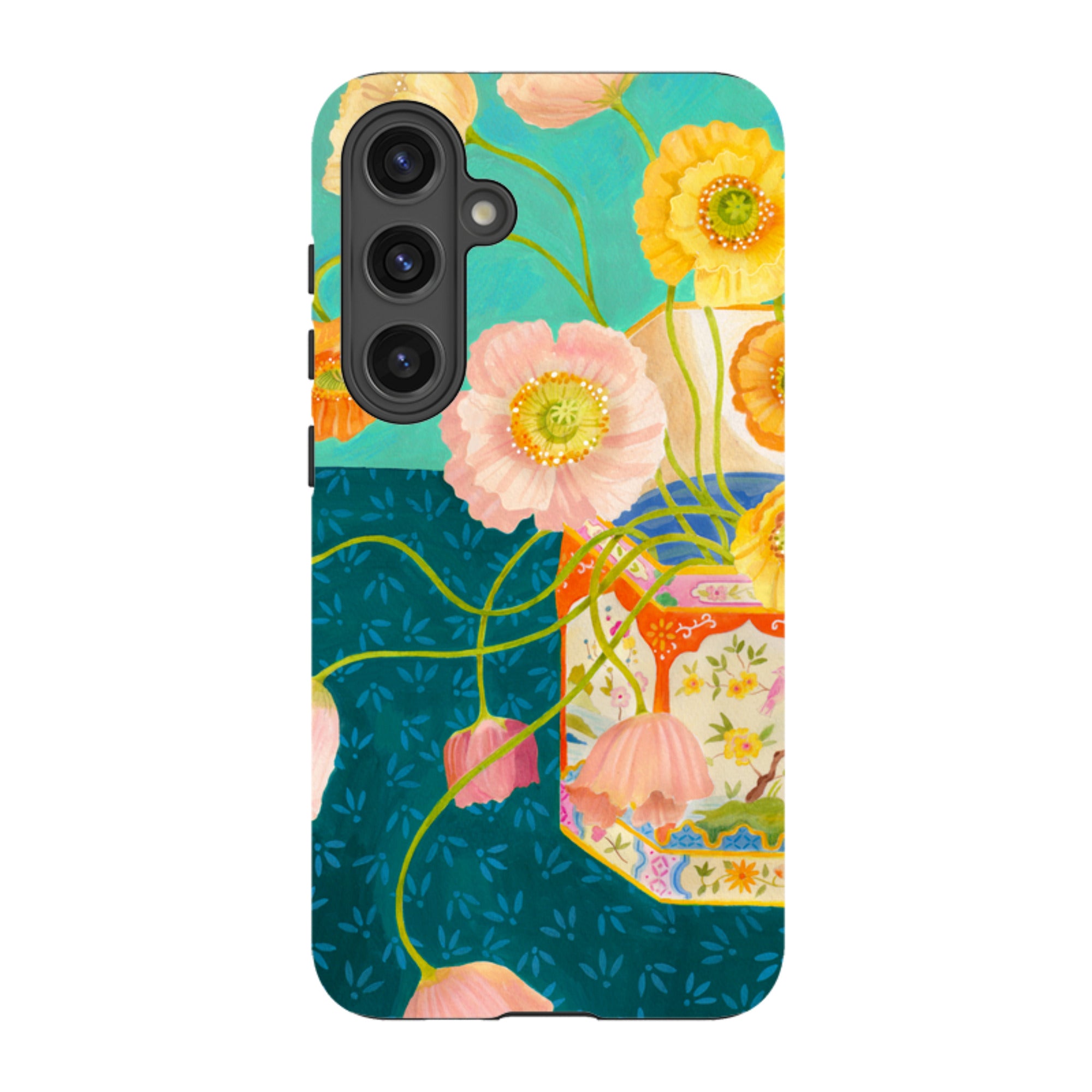 Samsung Tough Case - Poppies By Bex Parkin