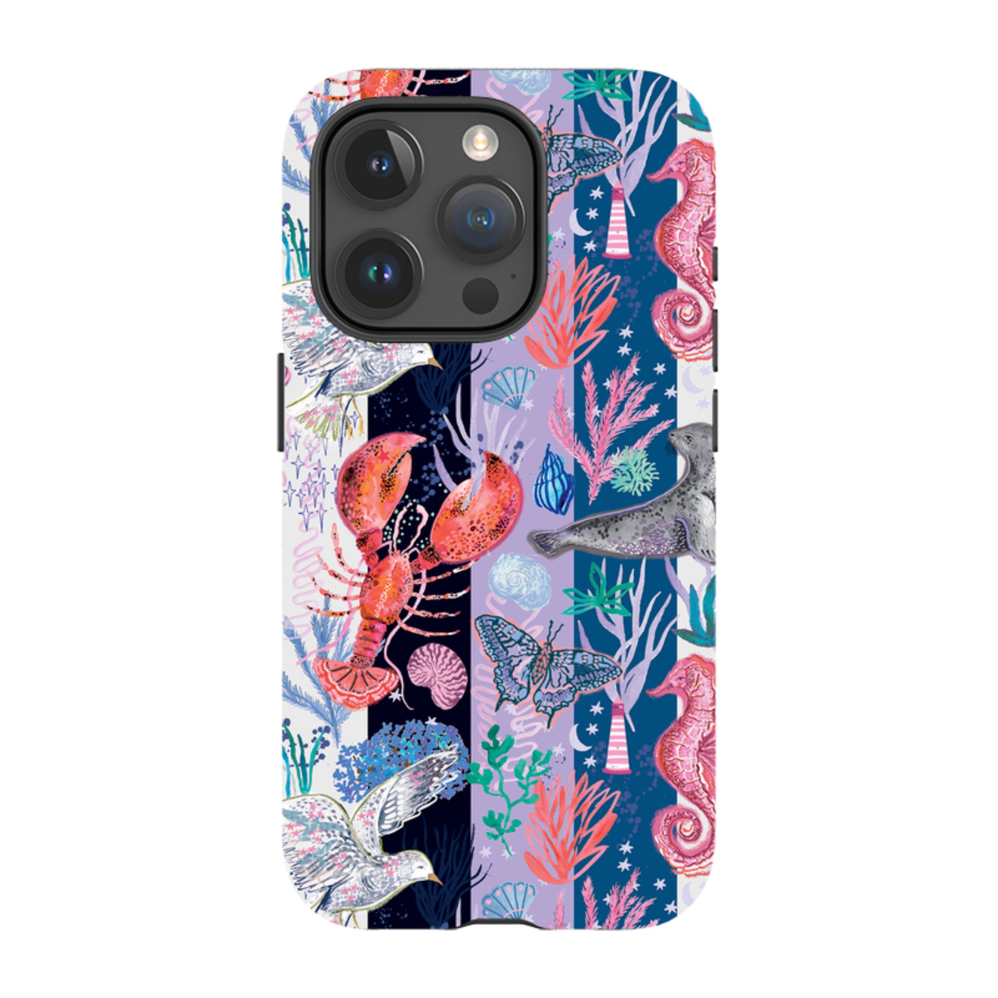 iPhone Case - Coastal Calling Stripe II By Emma Frances Grant
