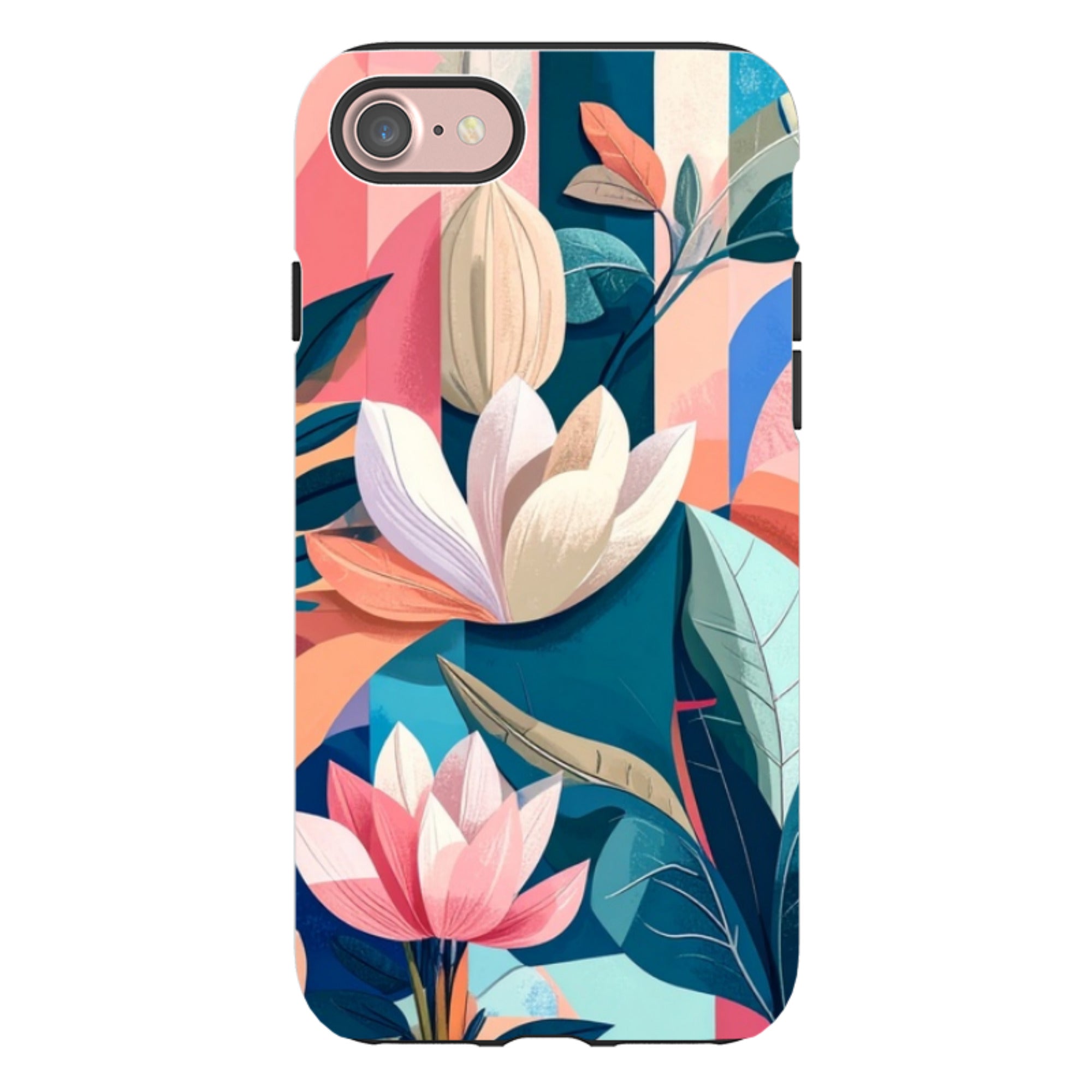 iPhone Tough Case - Long Floral