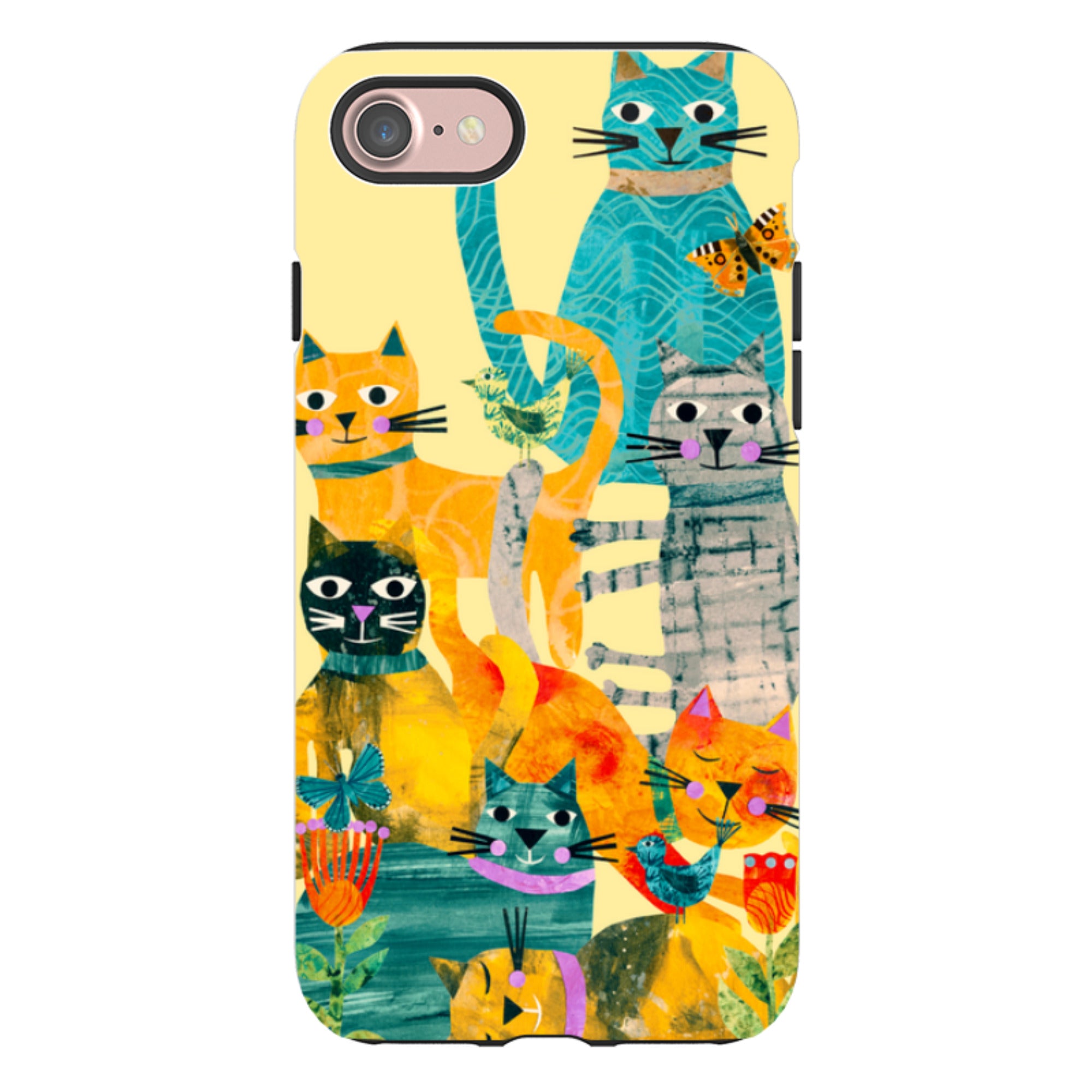 iPhone Case - Cat Party III By Tracey English
