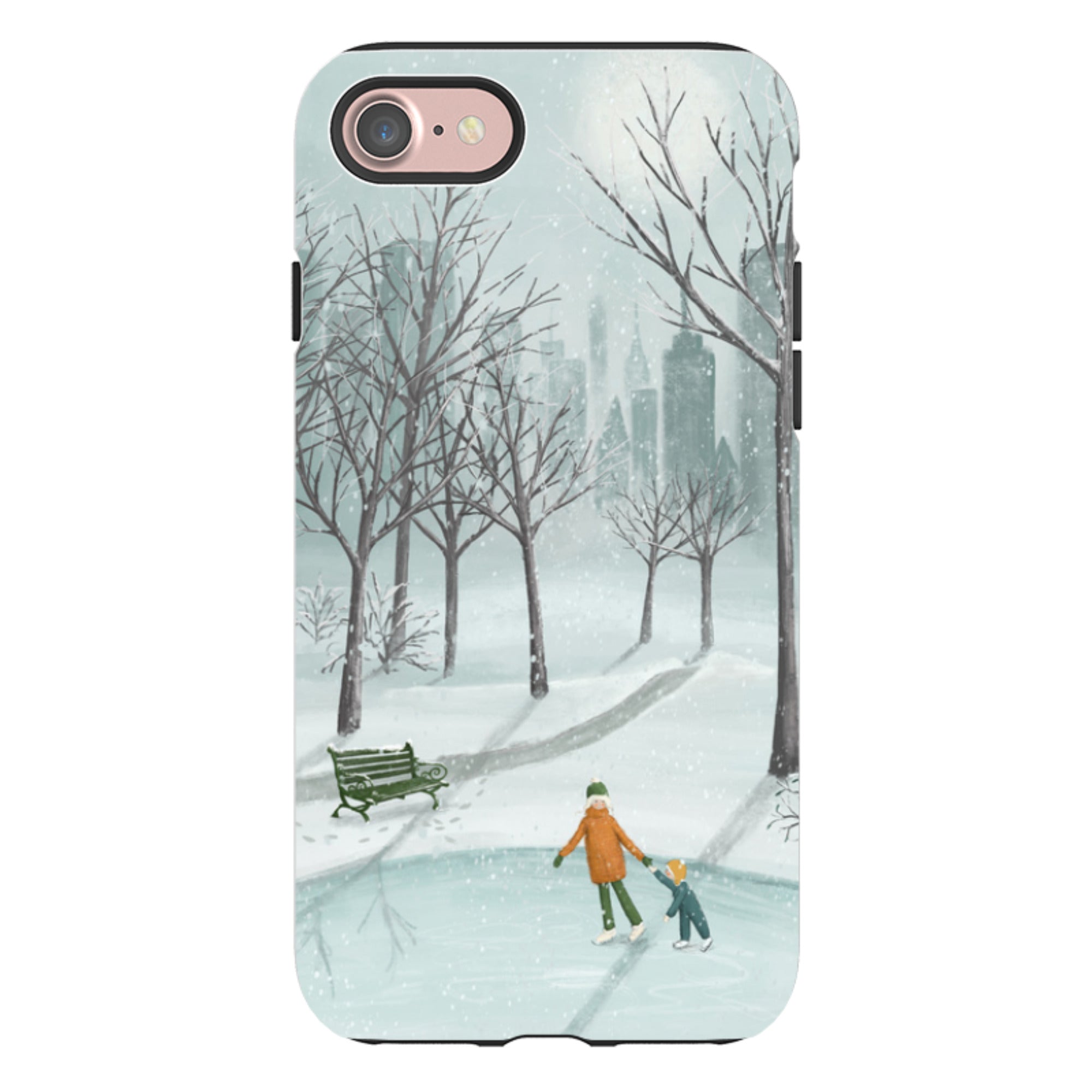 iPhone Tough Case - Winter By Maja Lindberg