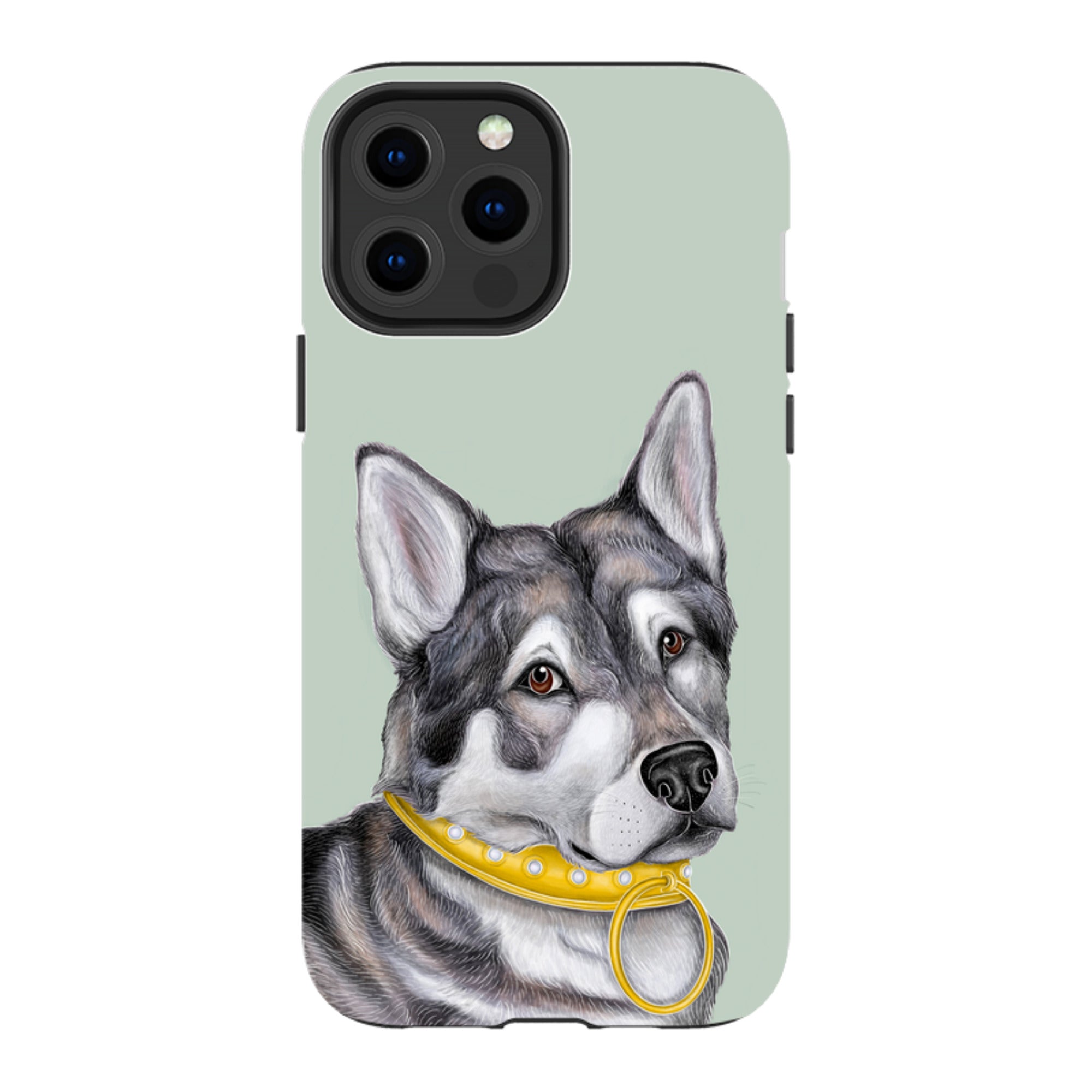 iPhone MagSafe Tough Case - Huskey By Catherine Rowe