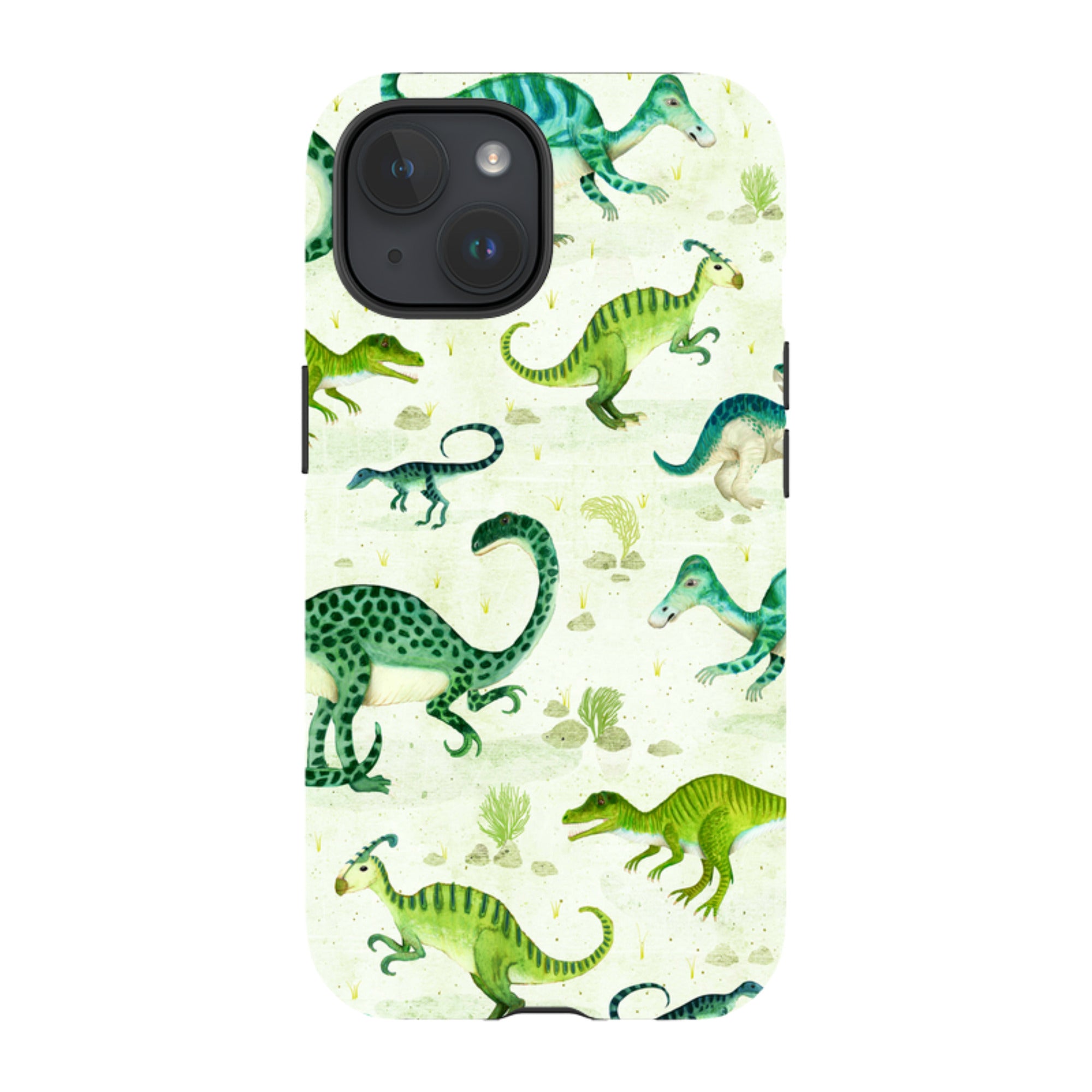 iPhone MagSafe Tough Case - Dinoland By Katherine Quinn