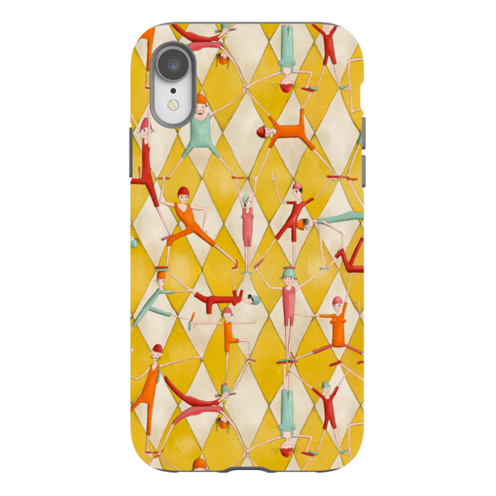 iPhone Tough Case - Acrobats By Maja Lindberg