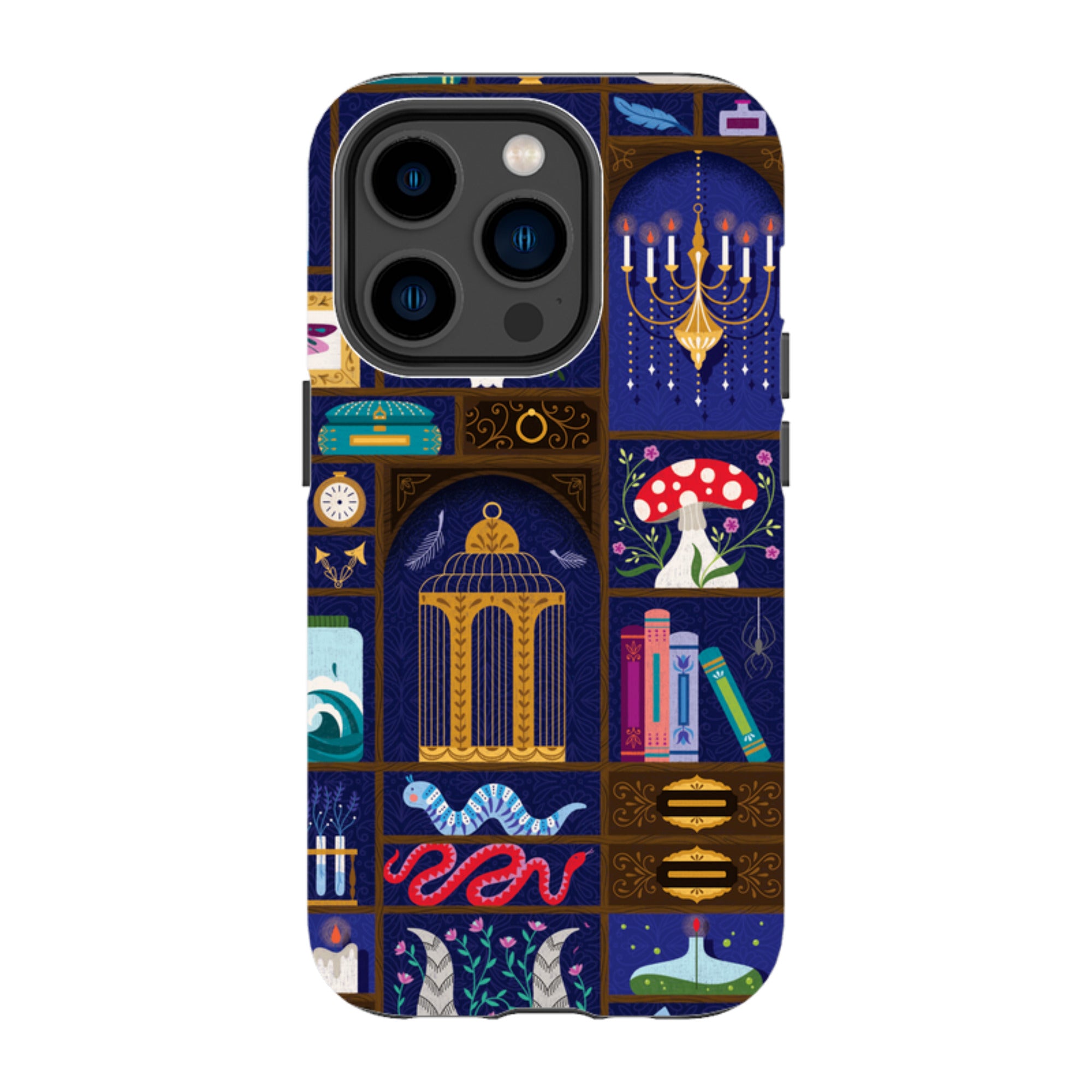 iPhone MagSafe Tough Case -  Cabinet Of Curiosities By Jenny Zemanek