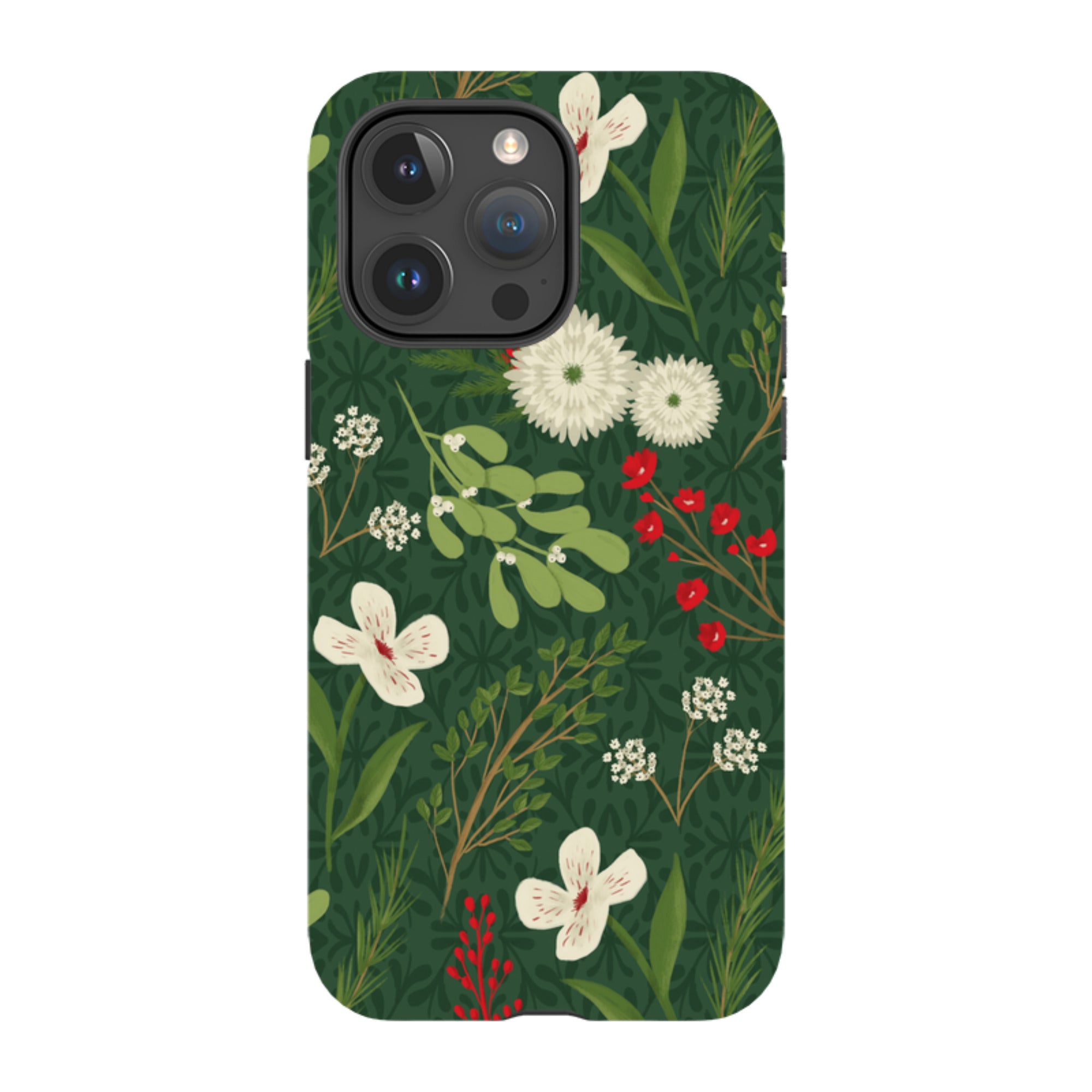 iPhone MagSafe Tough Case - Holiday Foliage By Abby Jacobs