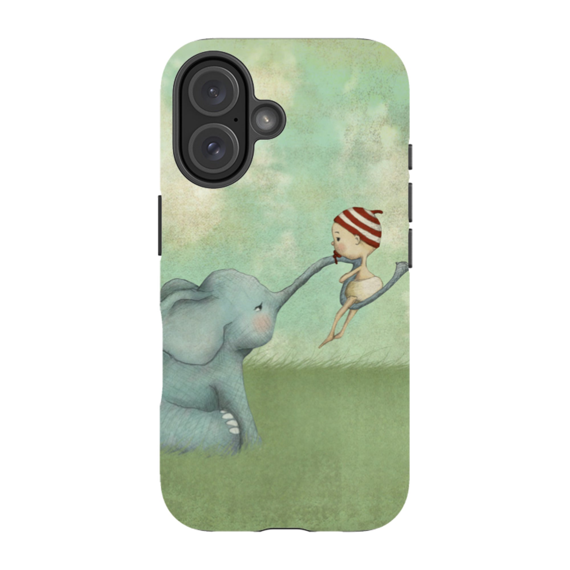 iPhone MagSafe Tough Case - Elephant Baby By Maja Lindberg