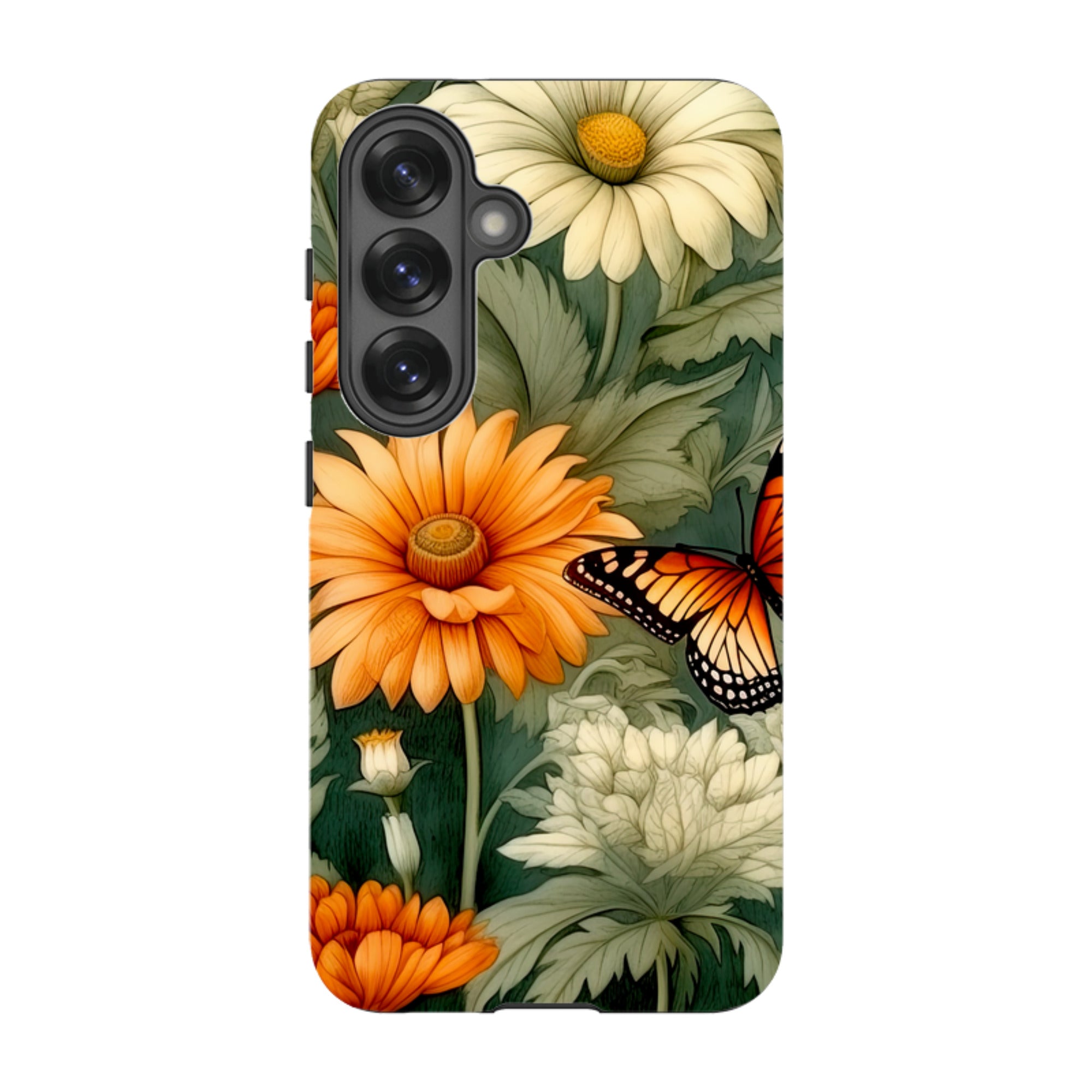 Samsung Tough Case - Butterfly Daisies IV