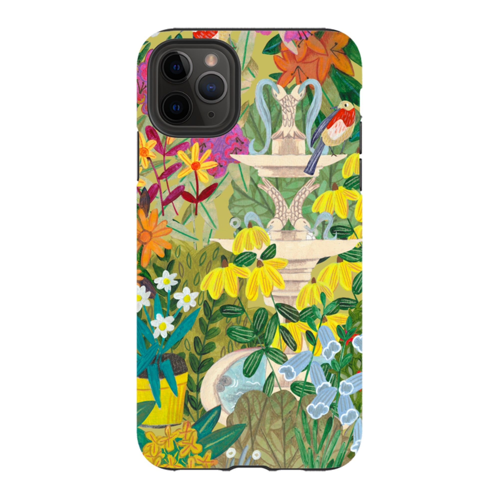 iPhone Tough Case - Floral Garden By Caroline Bonne Muller