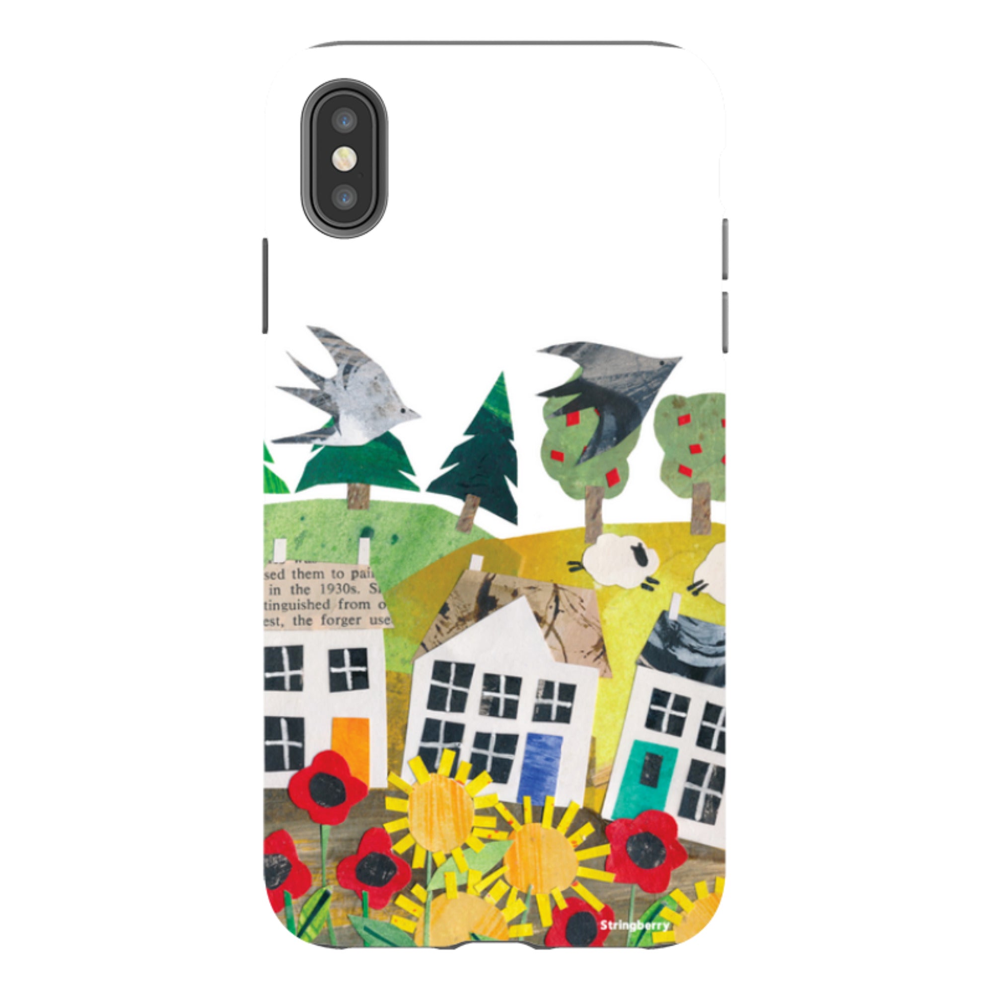 iPhone Tough Case - Countryscape II By Tracey English