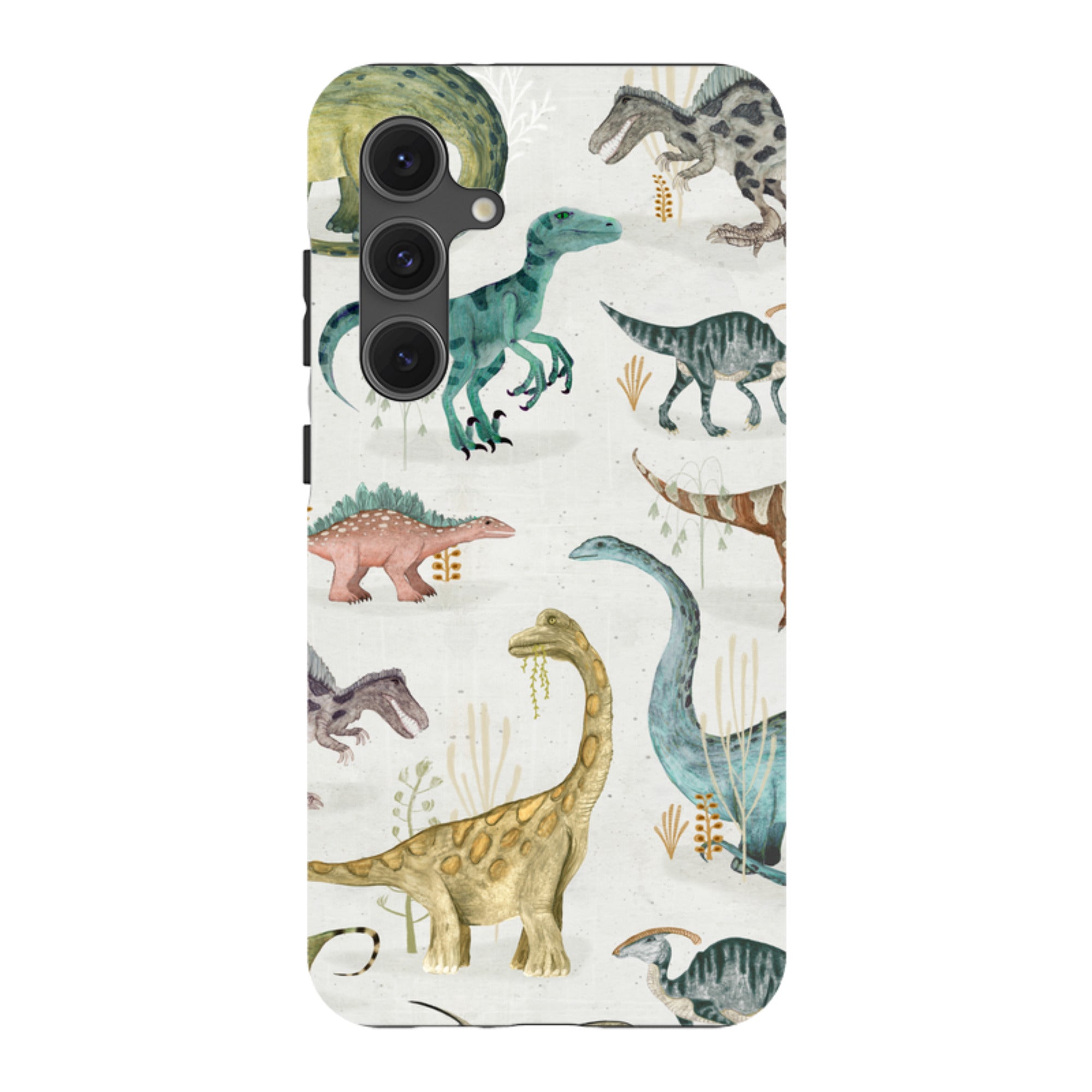 Samsung Tough Case - Dinosaur Pastel By Katherine Quinn