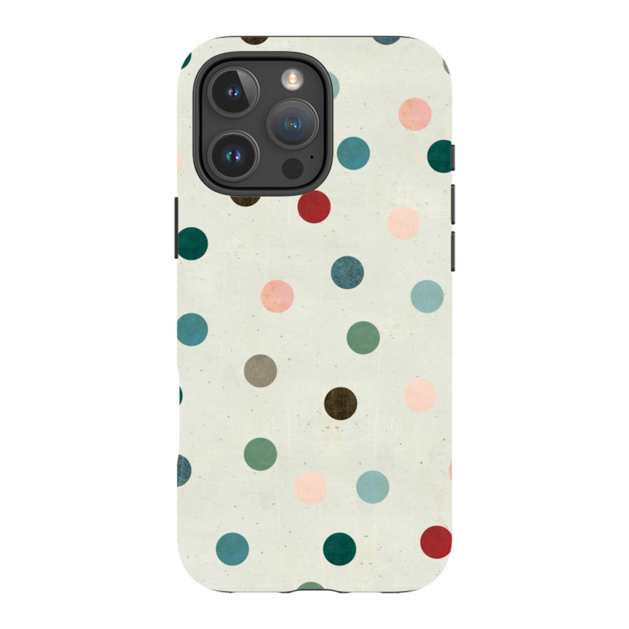 iPhone Tough Case - Whale Rider Dots By Katherine Quinn