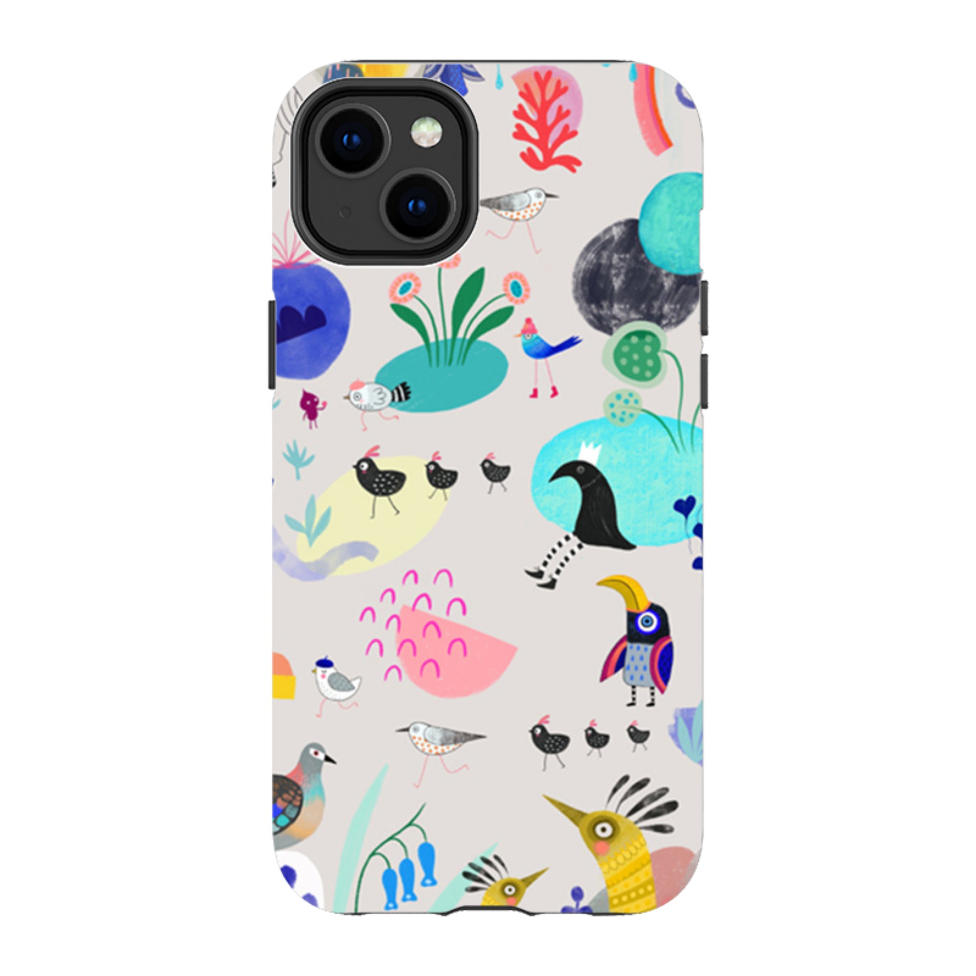 iPhone MagSafe Tough Case -  Crazy Bird By Mia Underwood