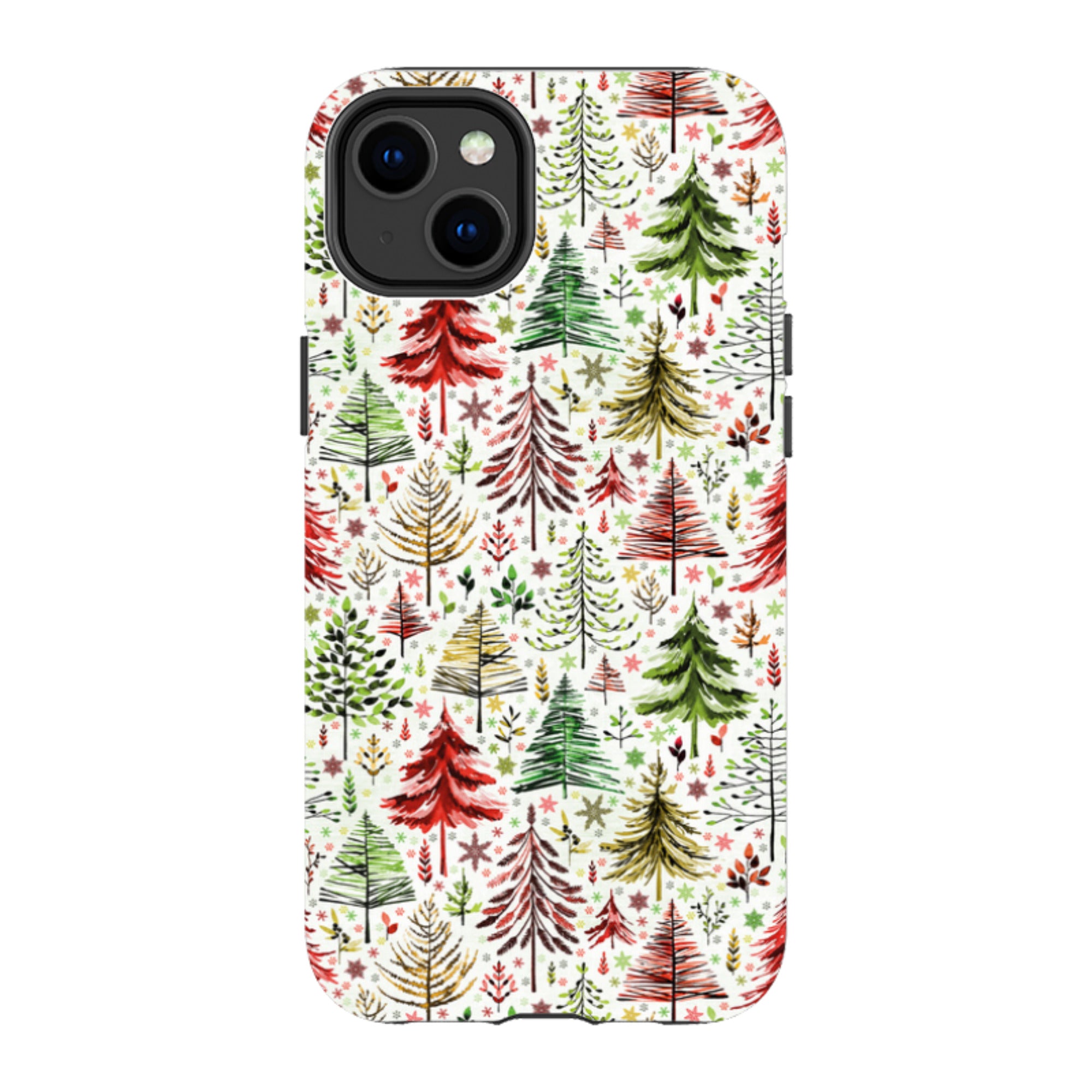 iPhone MagSafe Tough Case -  Xmas Trees By Elisabeth Haager