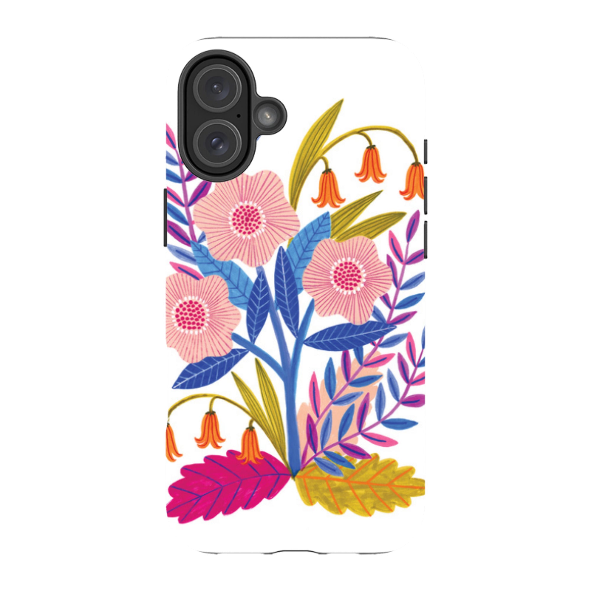 iPhone Tough Case - Leaves Cluster By Lee Foster Wilson