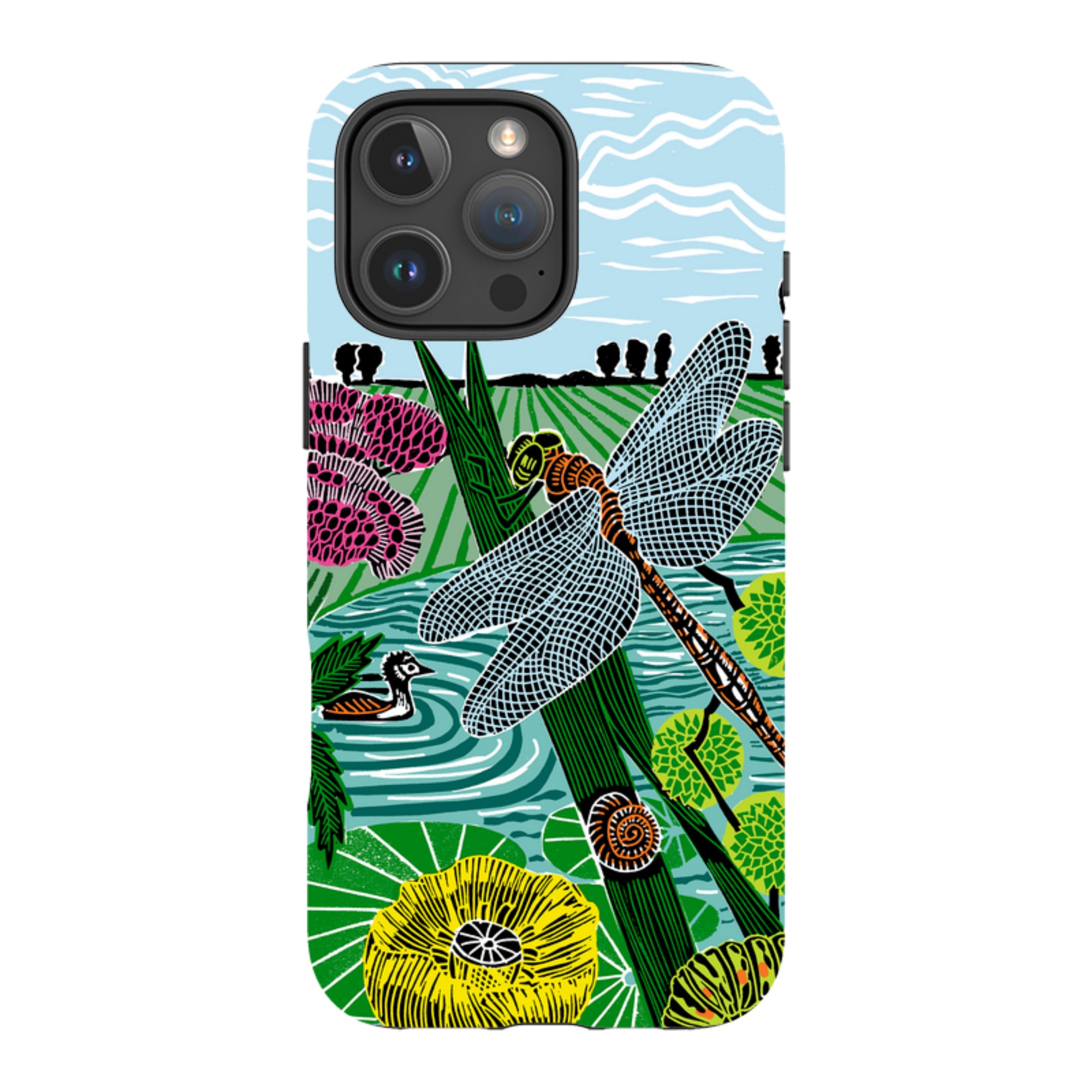 iPhone Tough Case - Pond By Kate Heiss