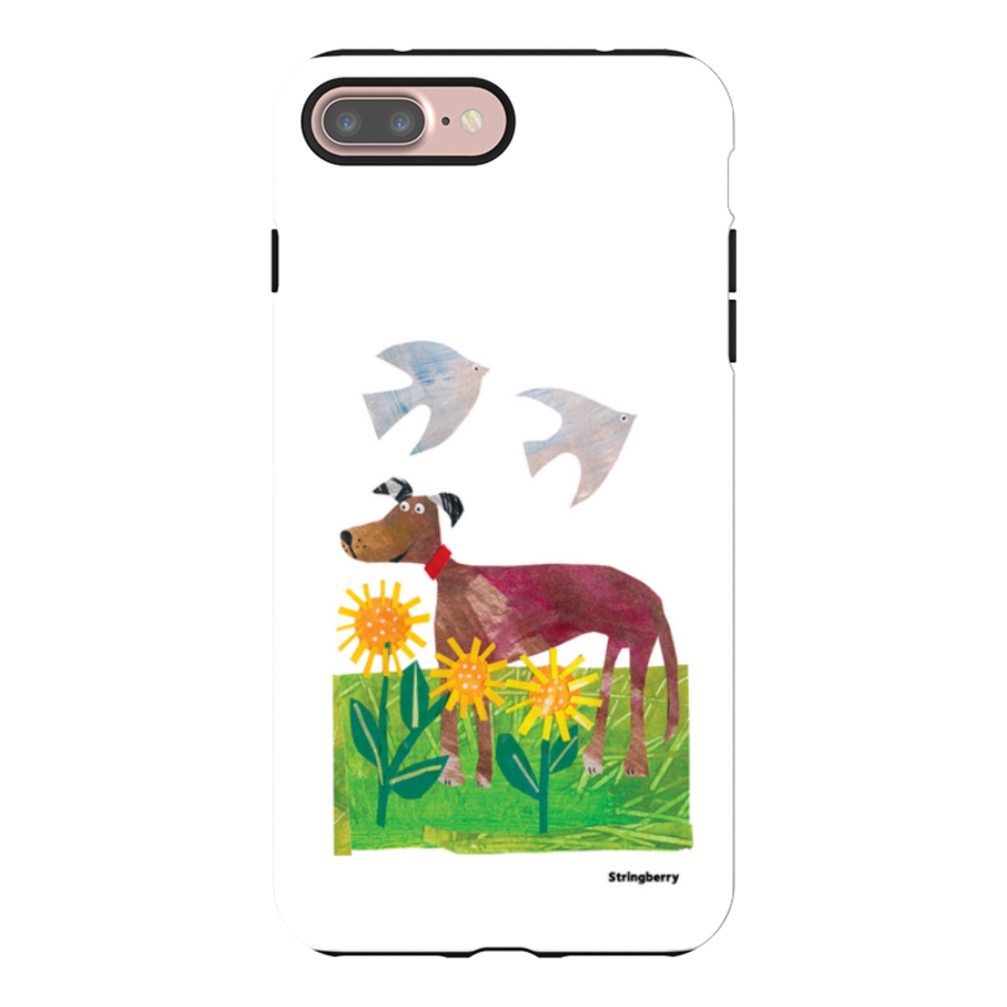 iPhone Tough Case - Days Of Dogs I By Tracey English