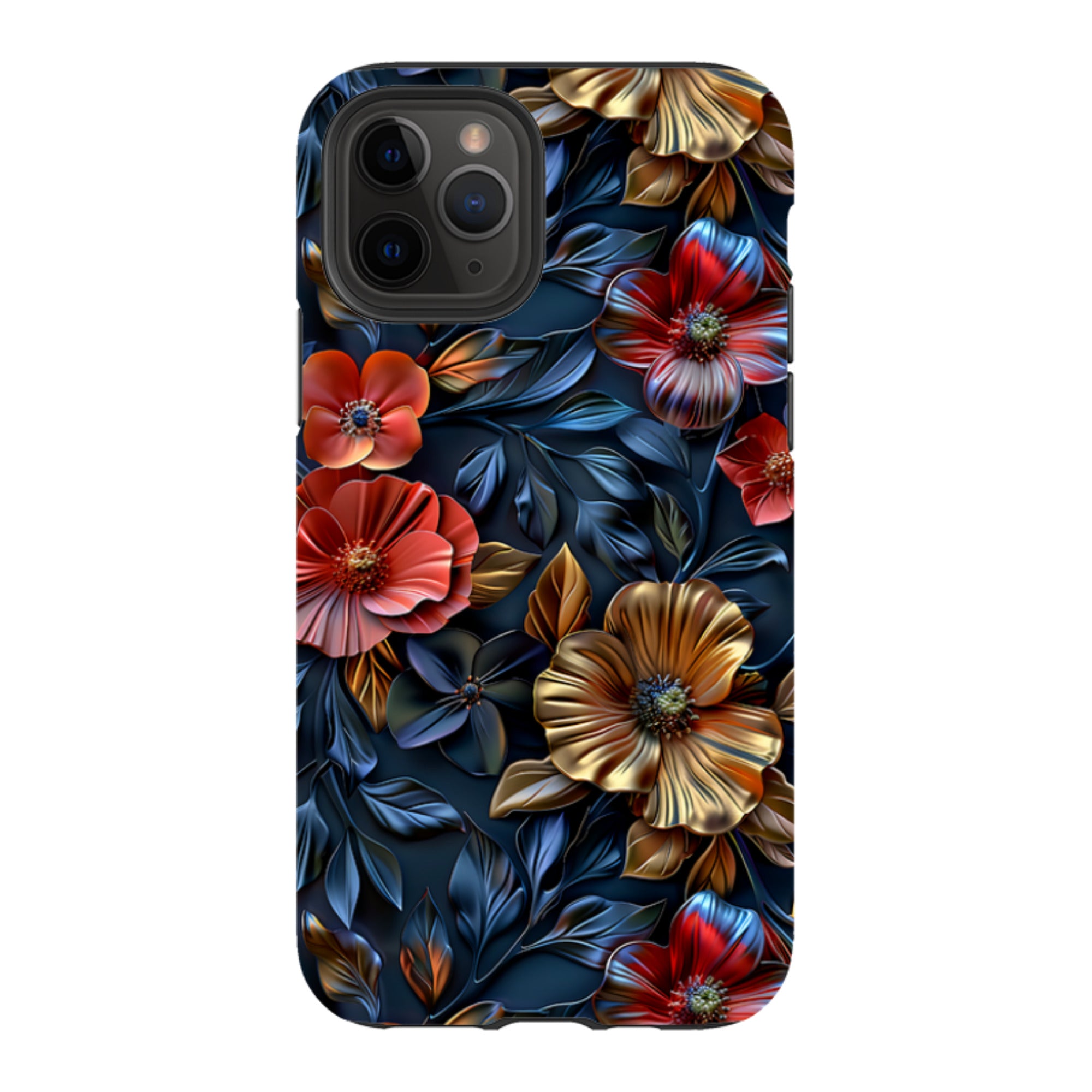iPhone Tough Case -Cascade Floral