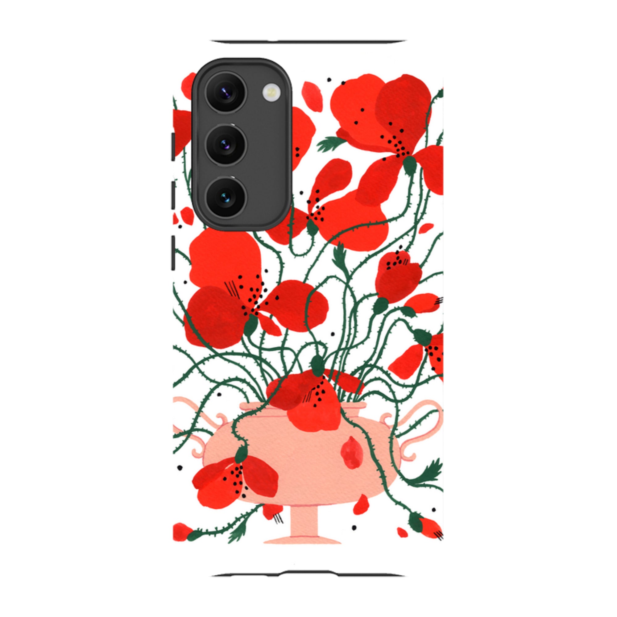 Samsung Tough Case - Poppies By Madalina Andronic
