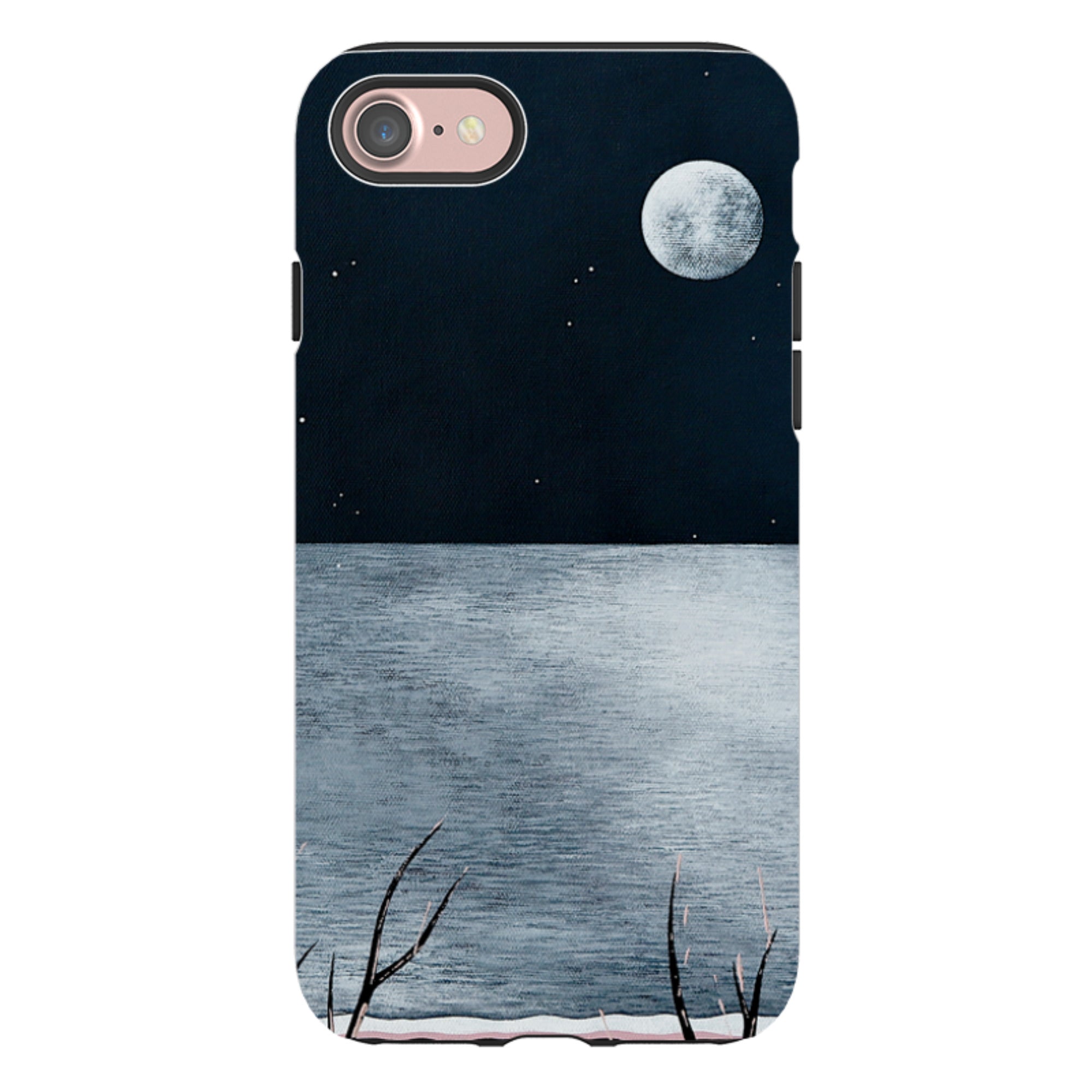 iPhone Tough Case - Night Of The Huge Moon By Natasha Newton