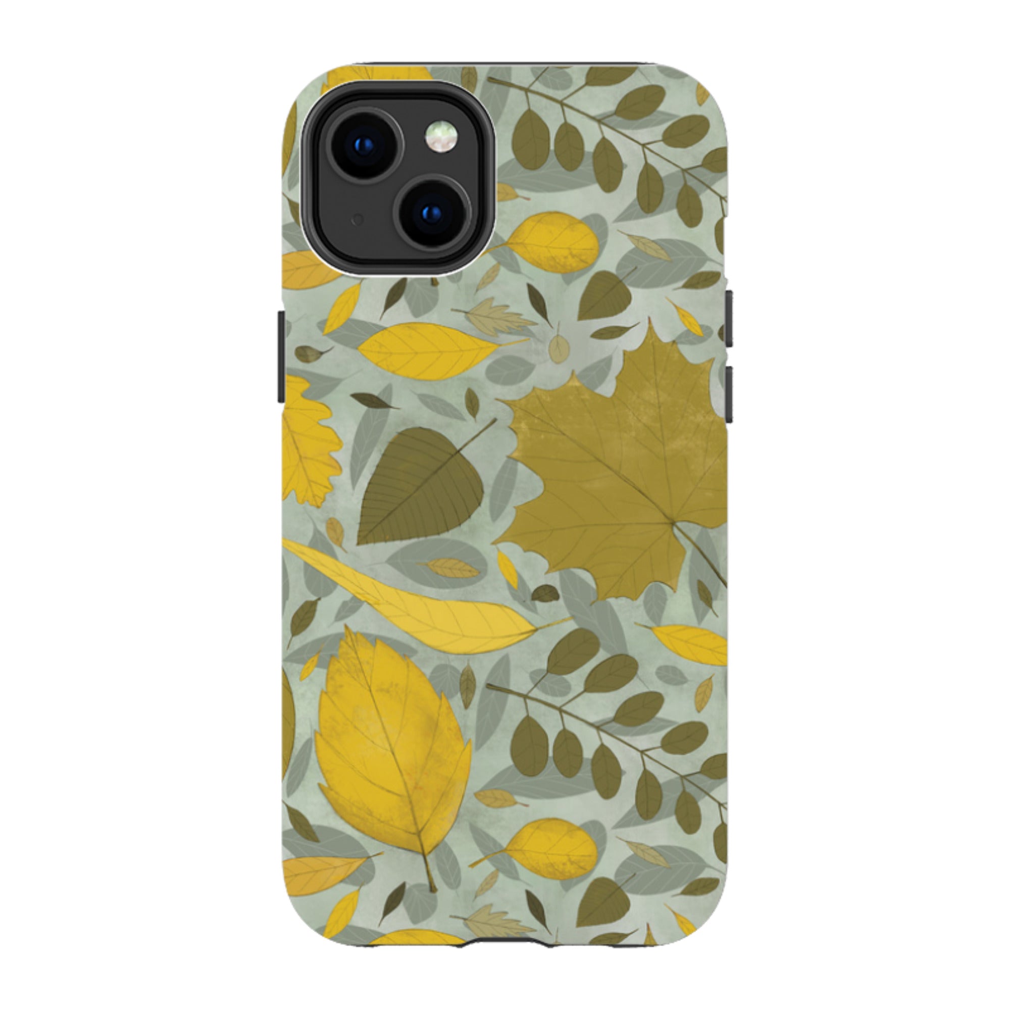 iPhone MagSafe Tough Case - Fall Leaves By Maja Lindberg