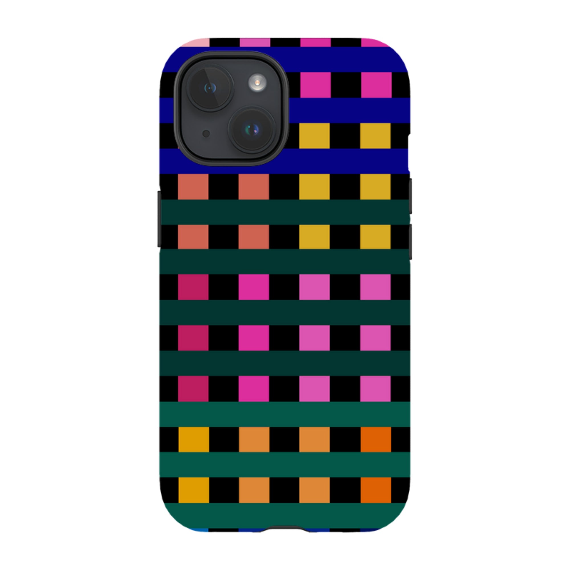 iPhone Tough Case - Newton Check By Kitty Joseph