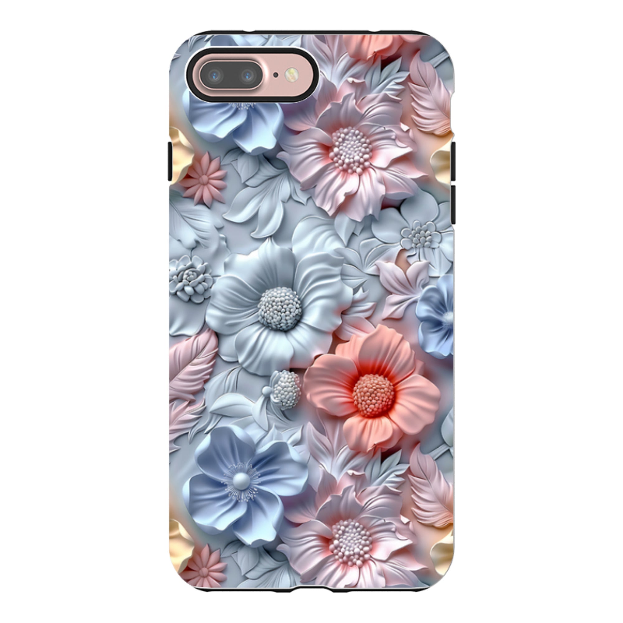 iPhone Tough Case -Marigold Floral