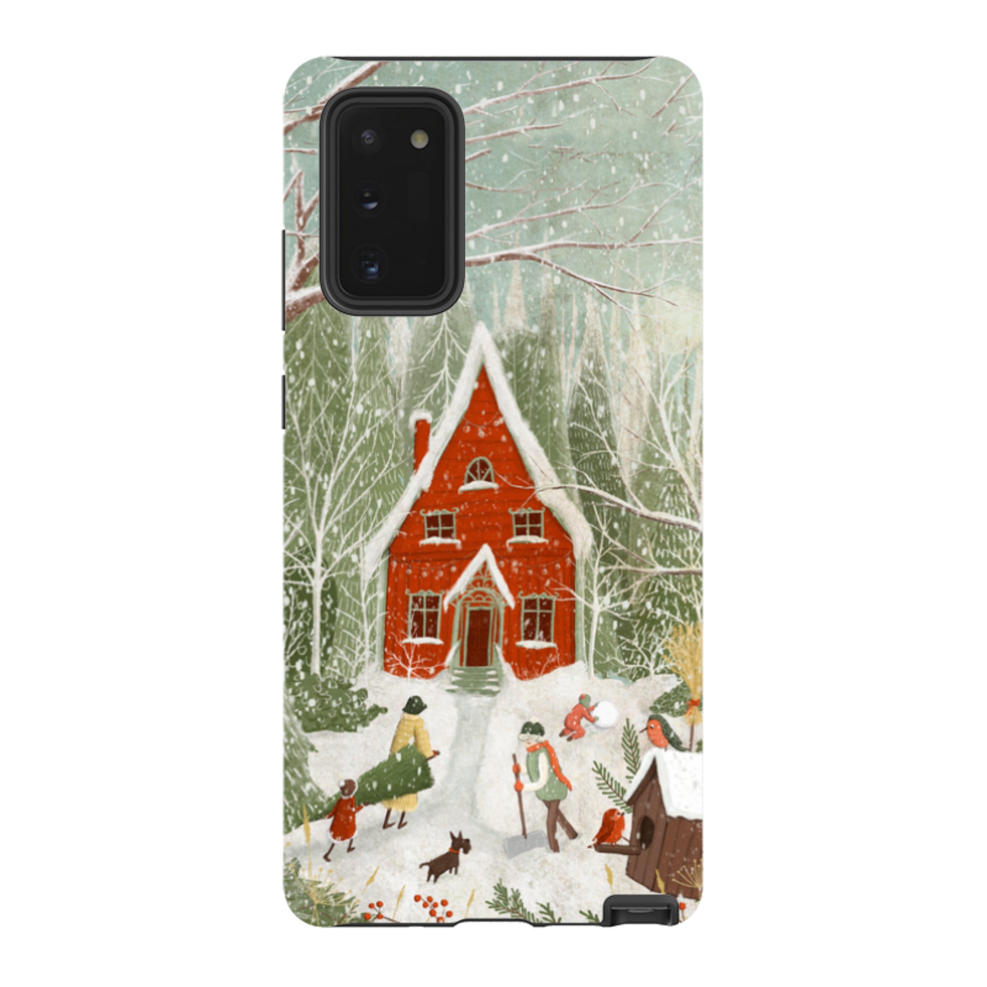 Samsung Tough Case - Christmas Garden Day By Maja Lindberg