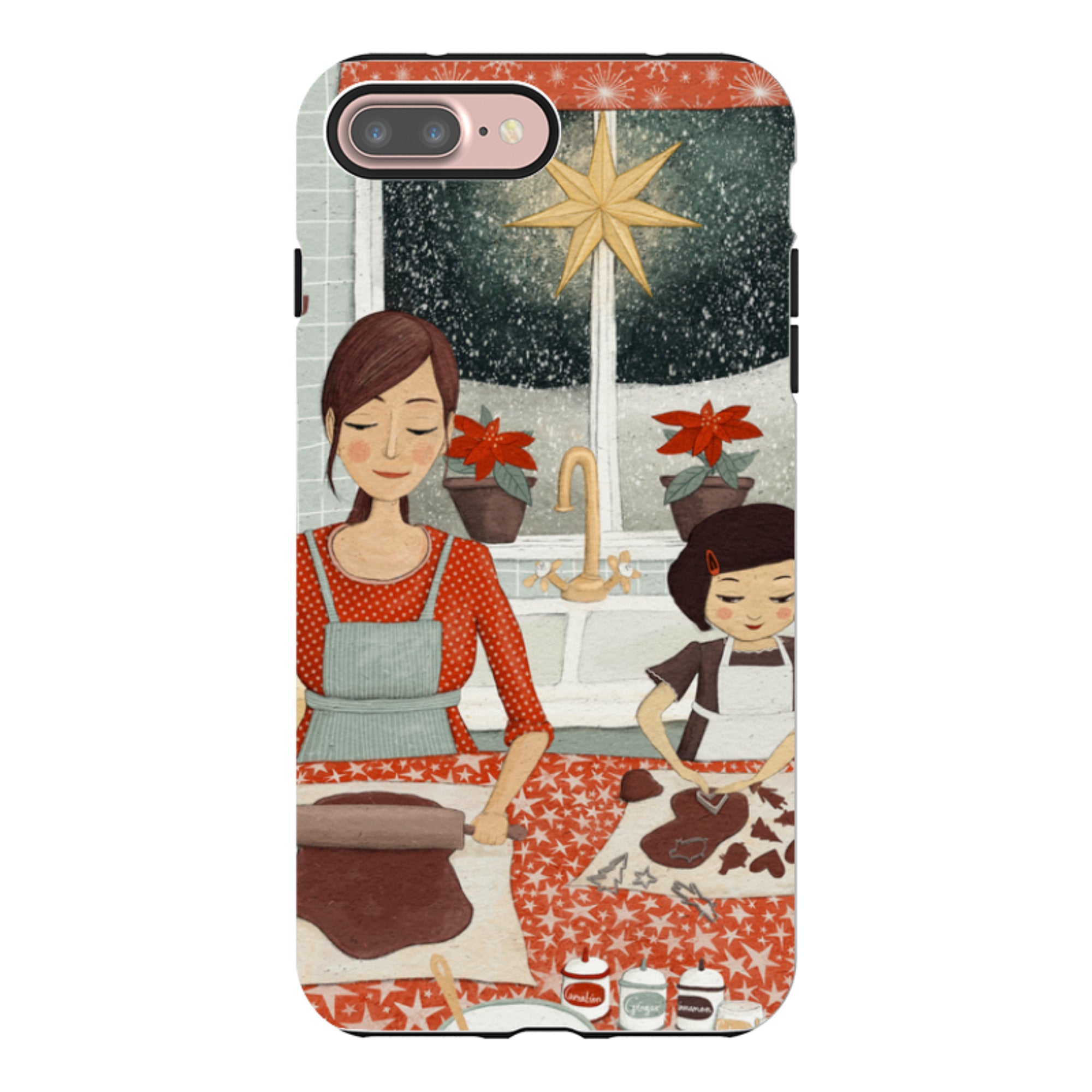 iPhone Tough Case - Sugar and Spice By Maja Lindberg