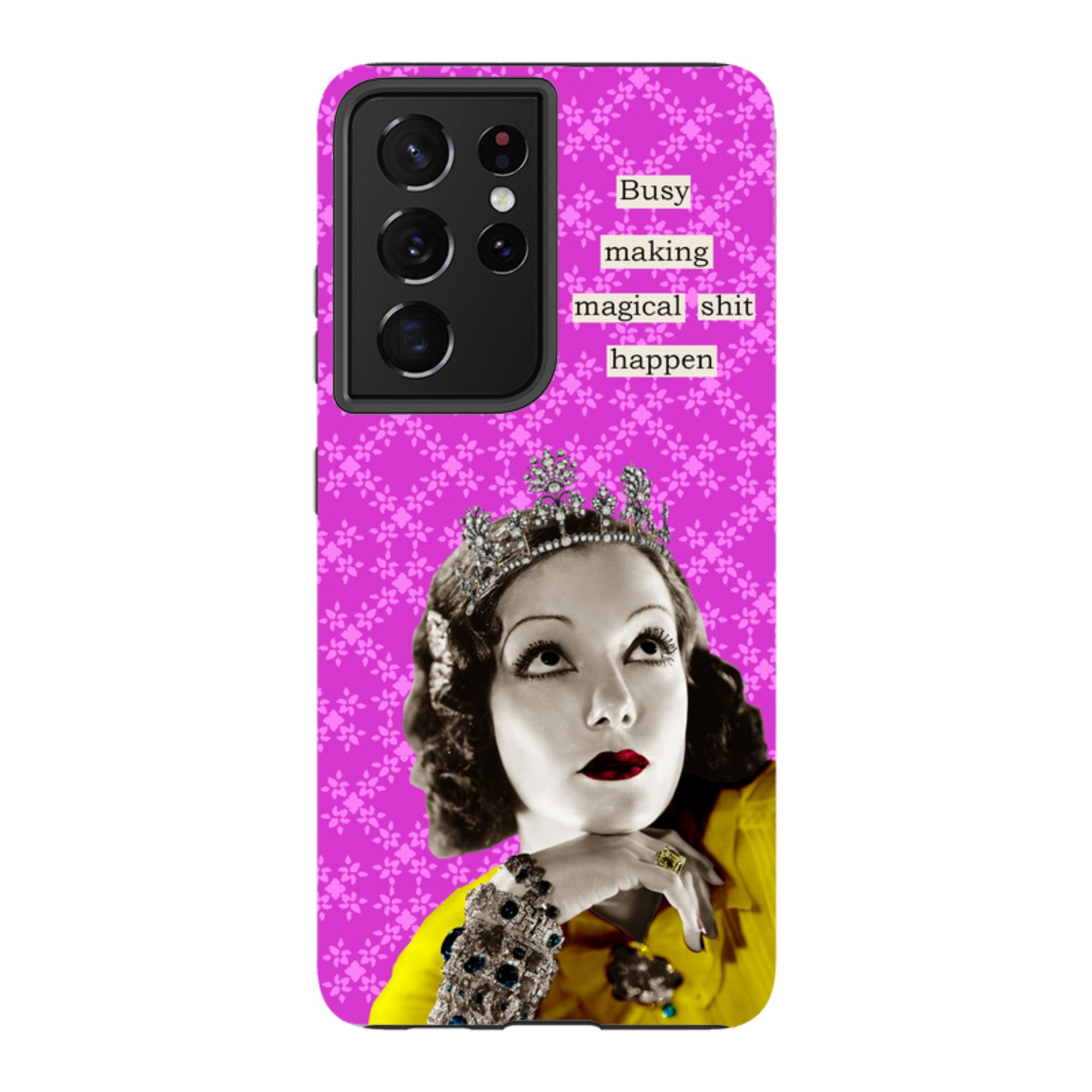 Samsung Tough Case - Busy Making Sh-t Happen By Clare Jordan