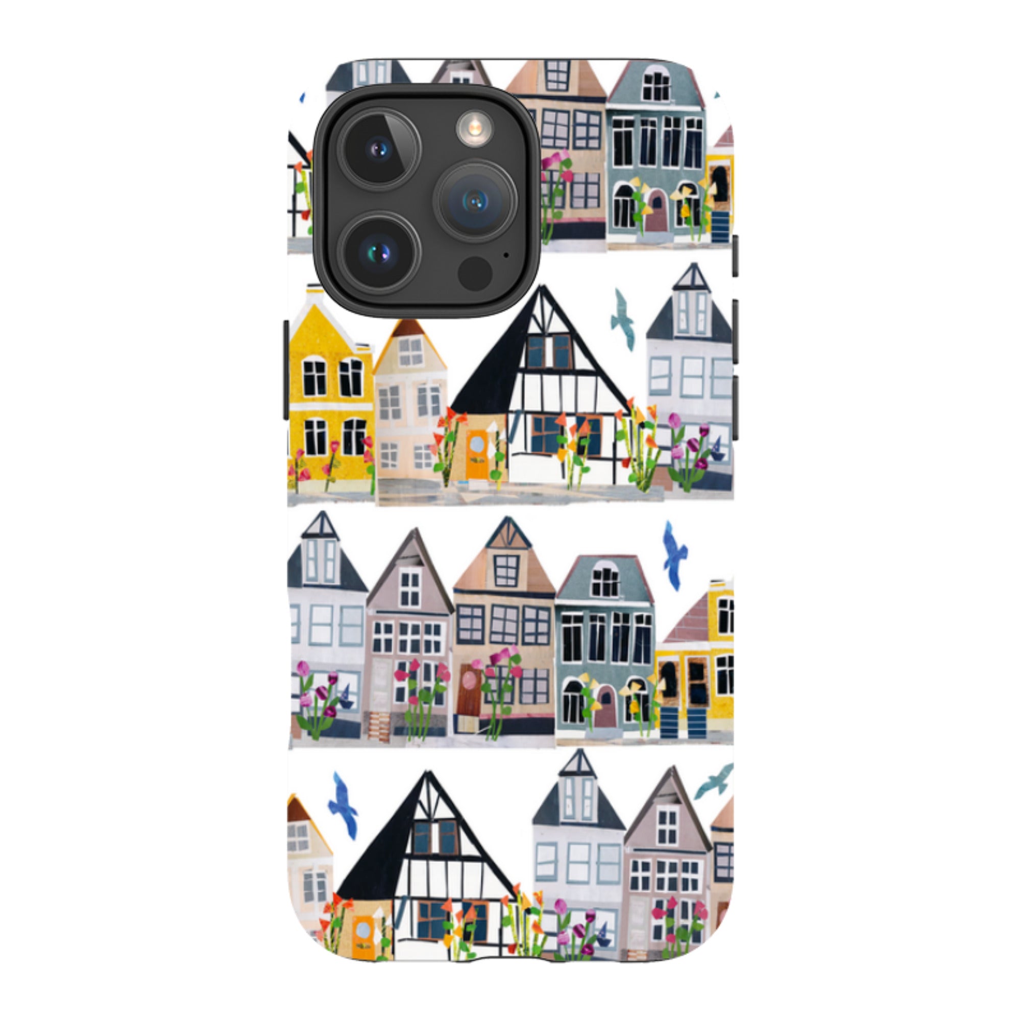 iPhone Tough Case - Danish Houses By Tracey English