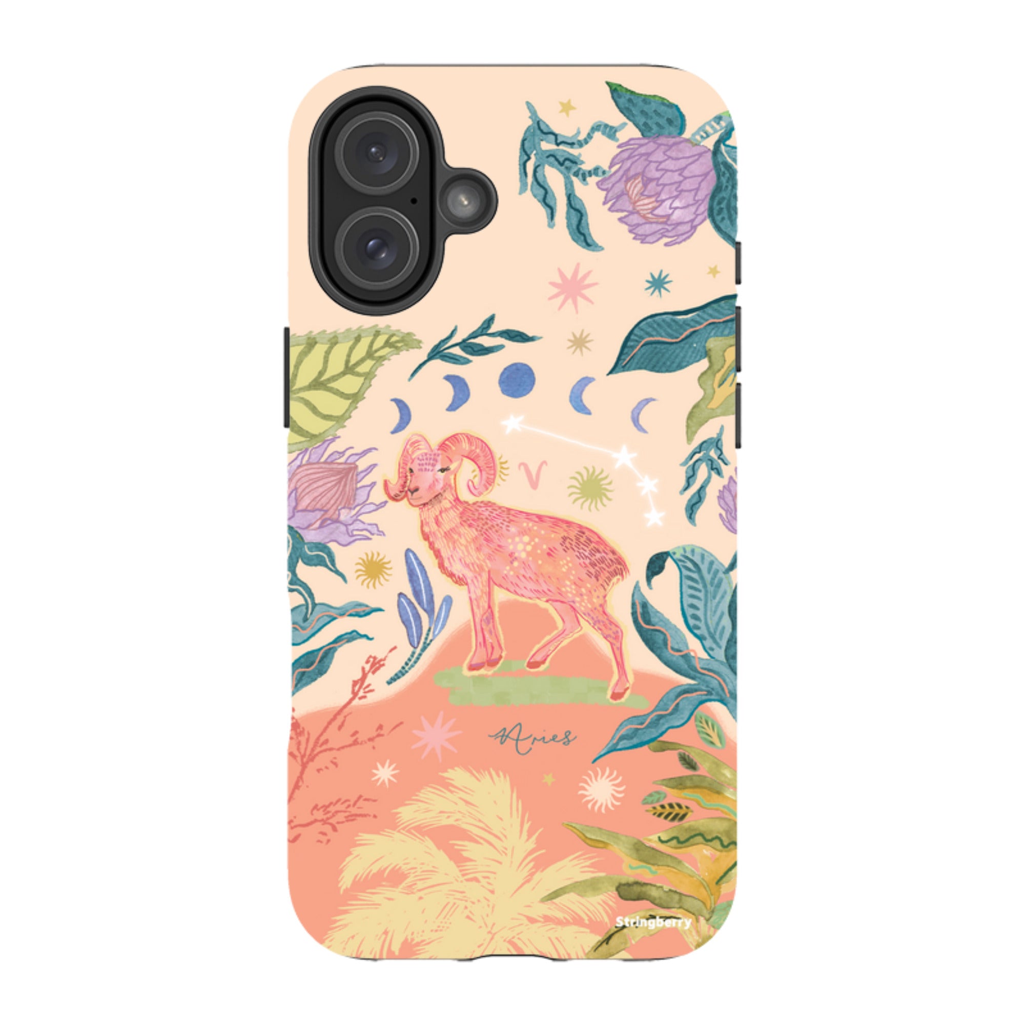 iPhone Tough Case - Aries By Emma Frances Grant