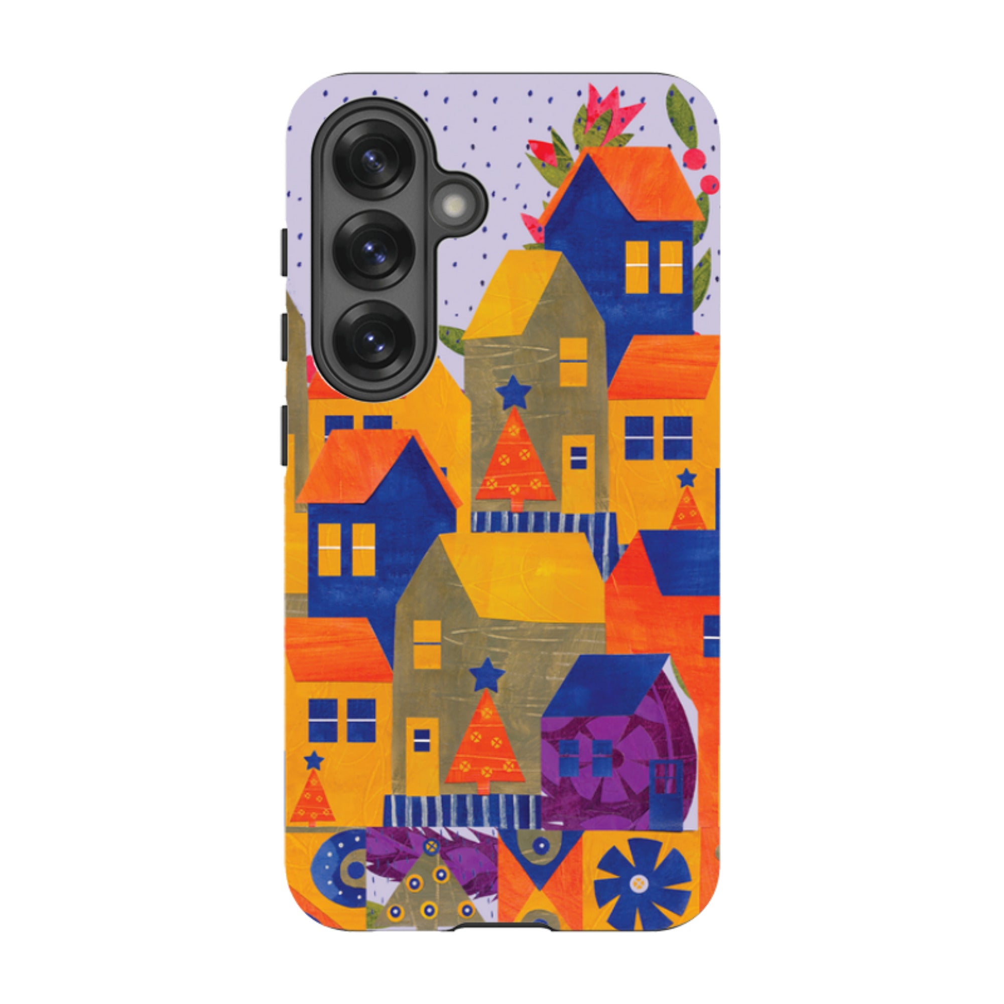 Samsung Tough Case - Winter Village I By Tracey English