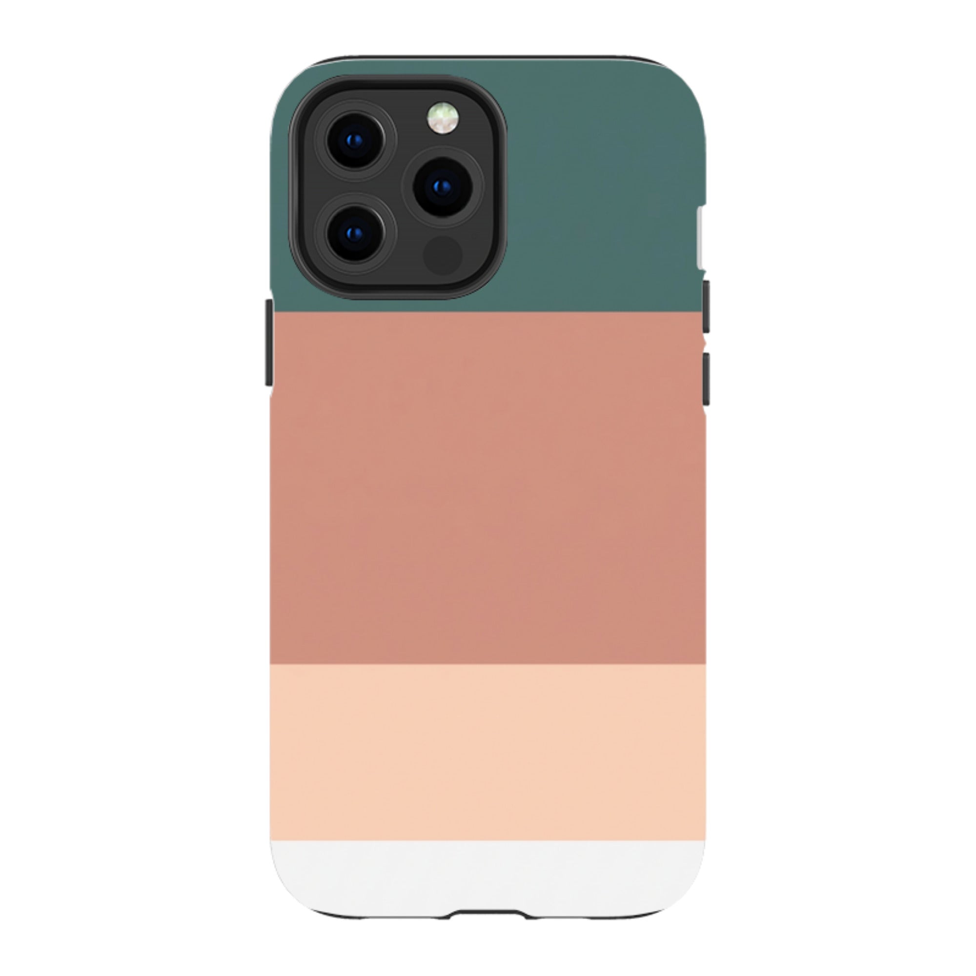 iPhone Tough Case - Muted Teal Gradient