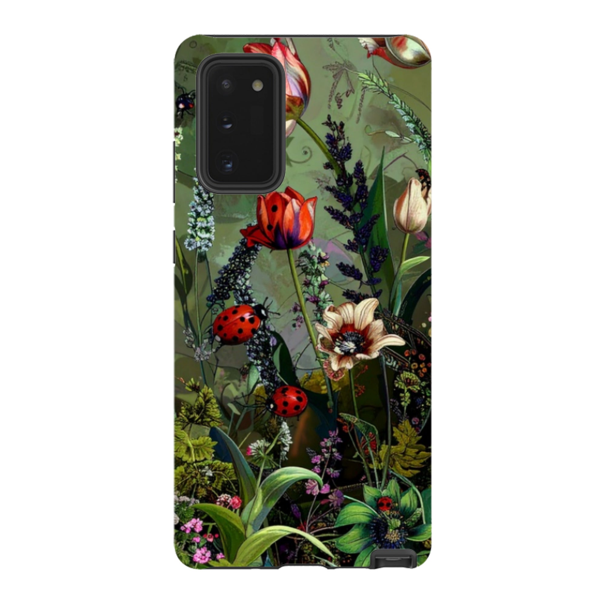 Samsung Tough Case - Green Vyne Ladybirds