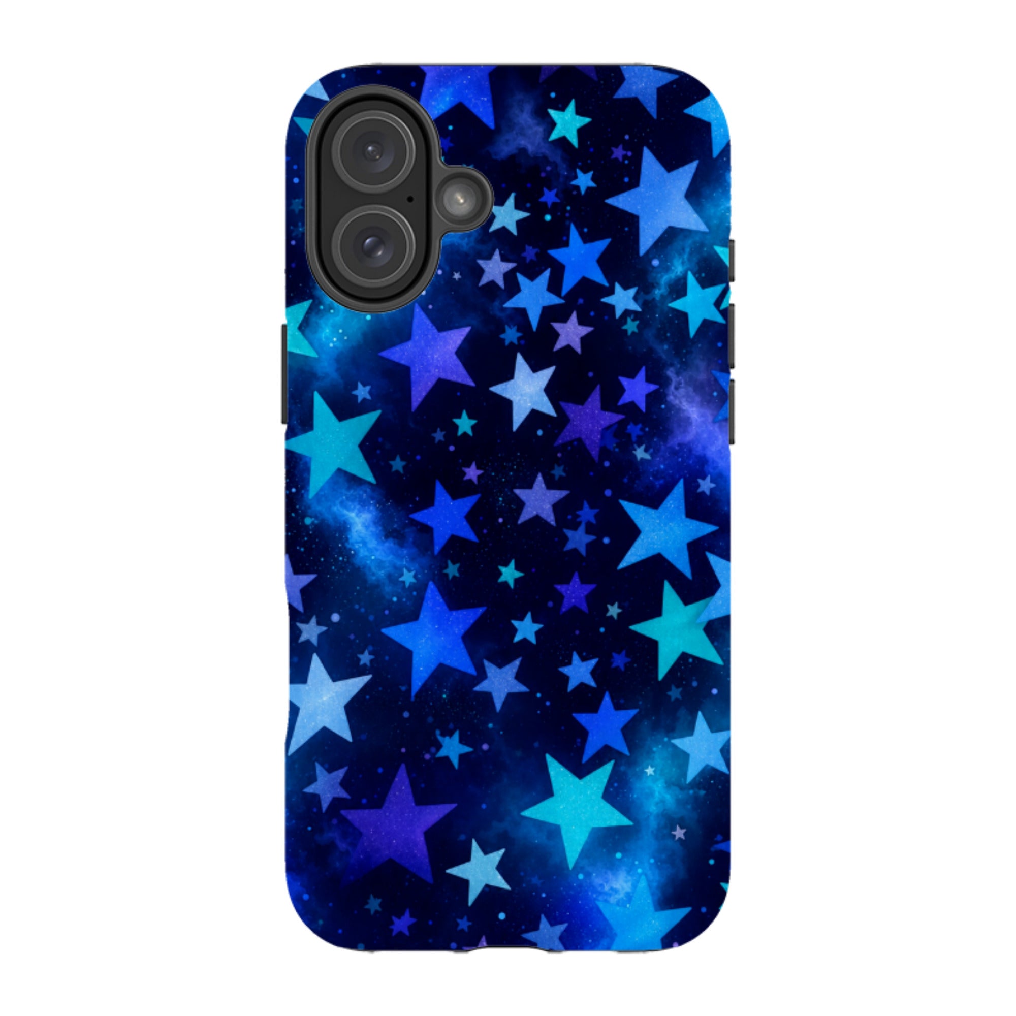 iPhone Tough Case - Blue Galaxy Star