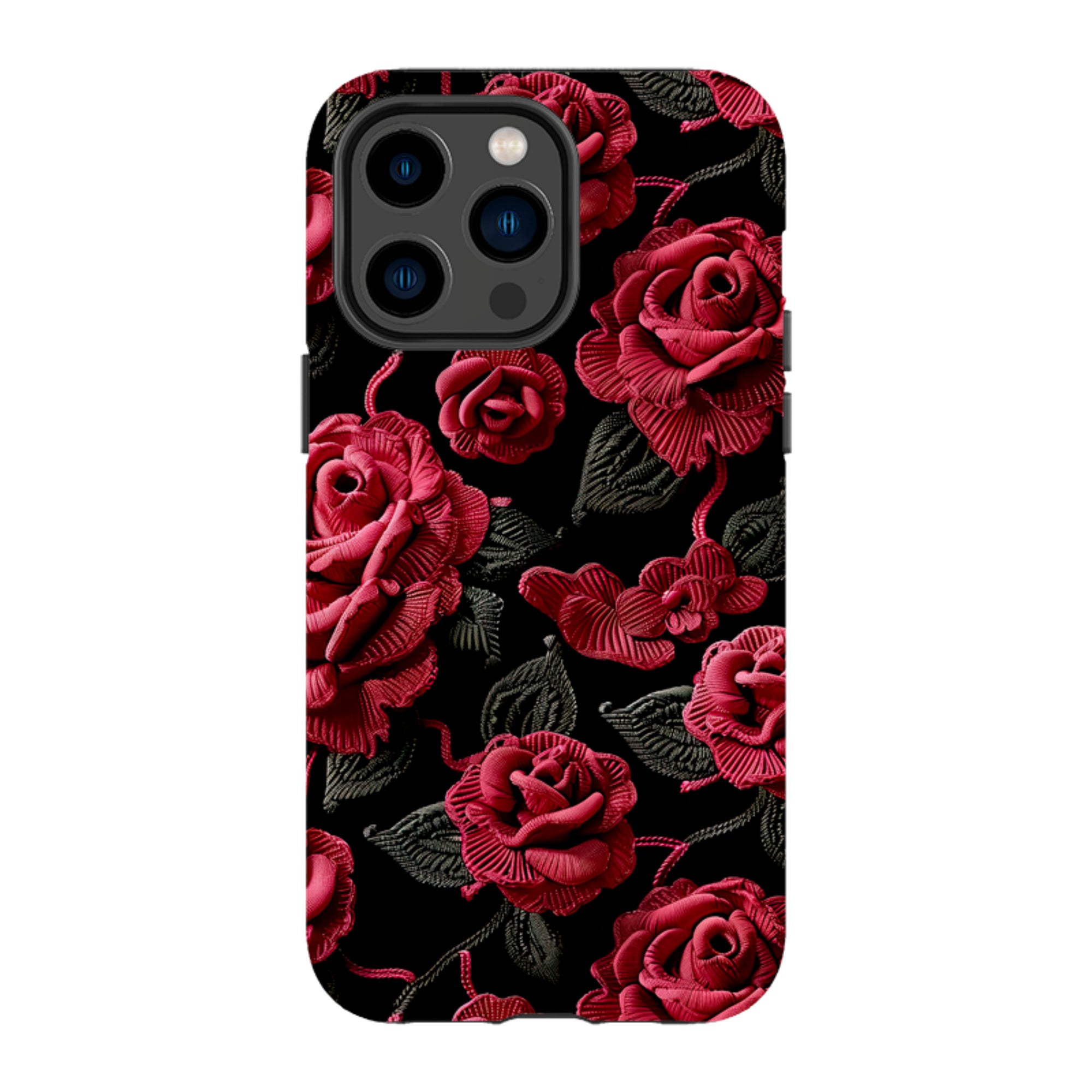 iPhone Case - Dark Roses