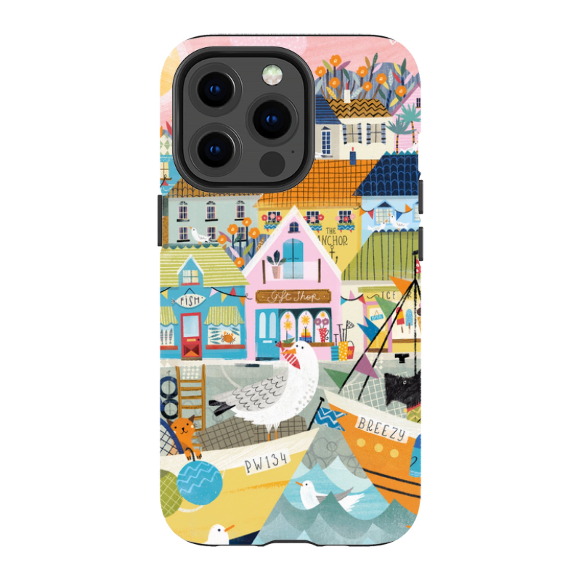 iPhone MagSafe Tough Case - Harbour 1 By Ali Brookes